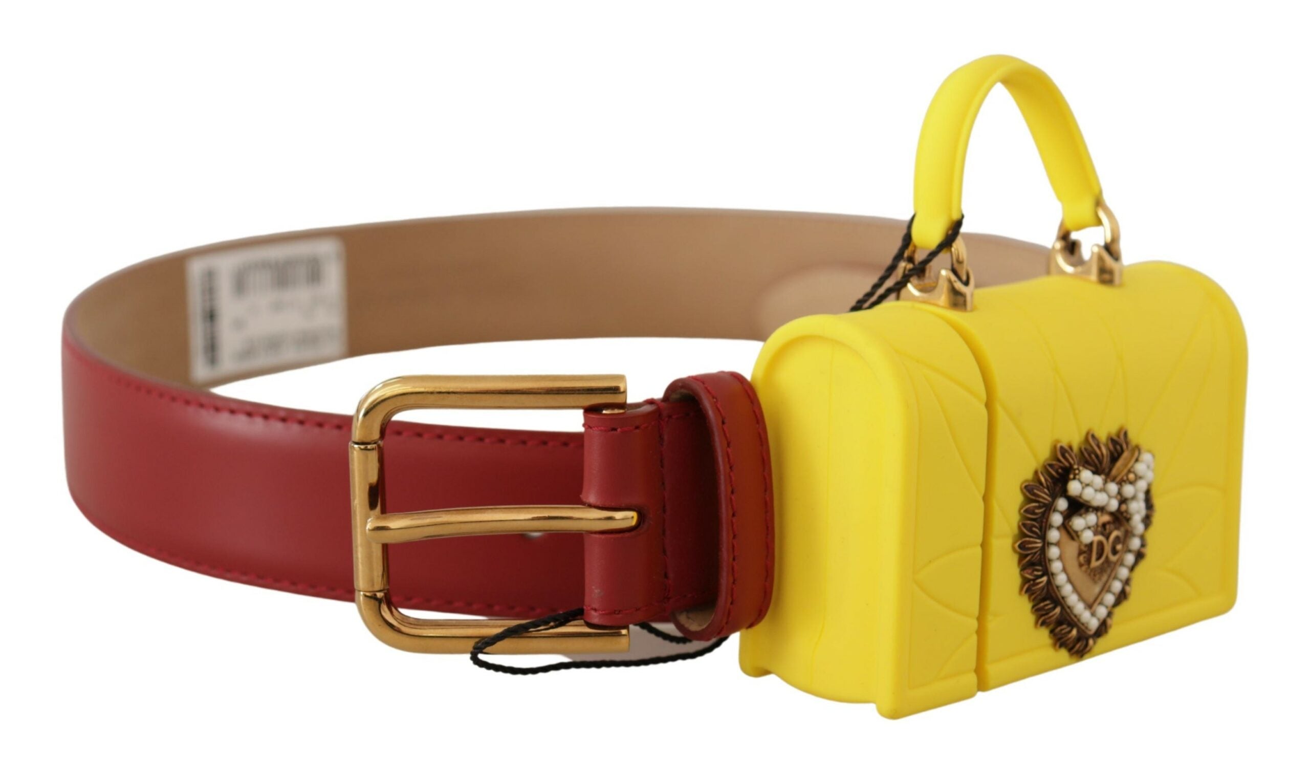 Ceinture Dolce & Gabbana rouge