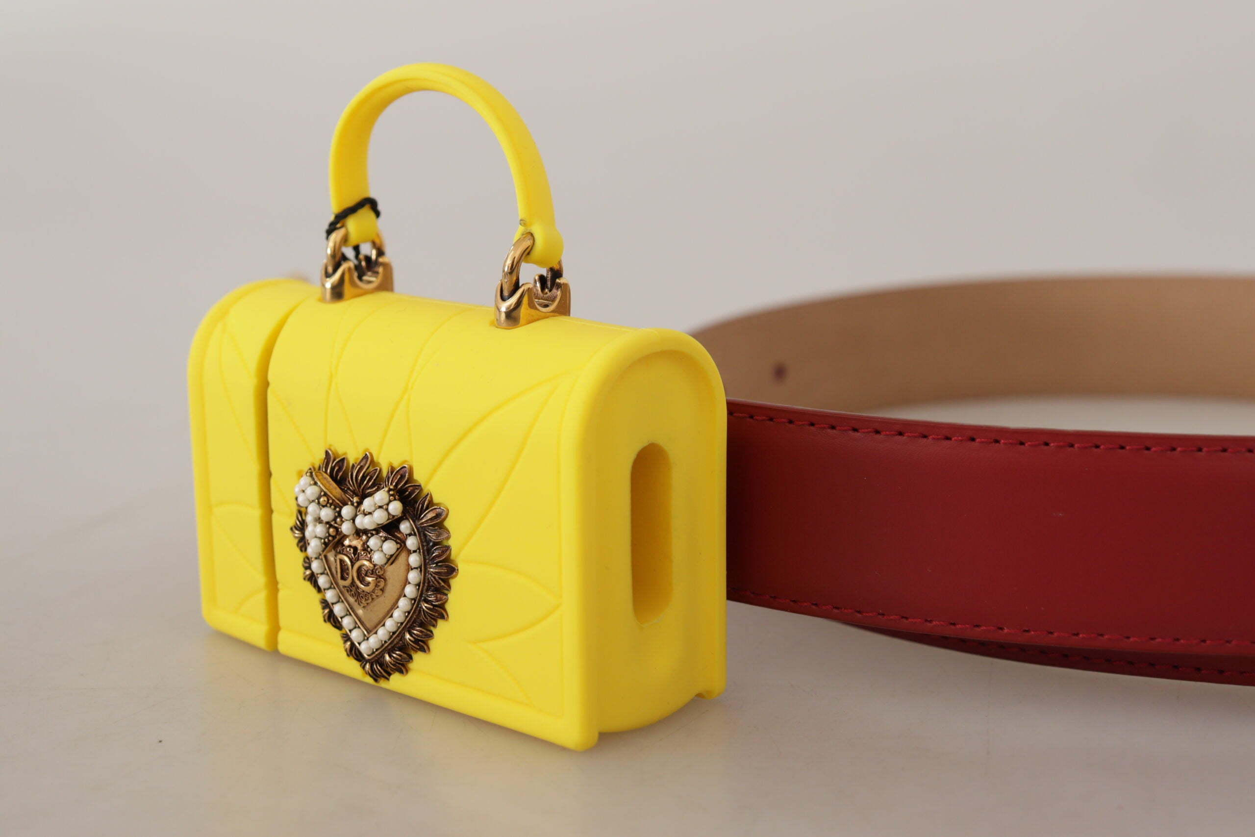 Ceinture Dolce & Gabbana rouge