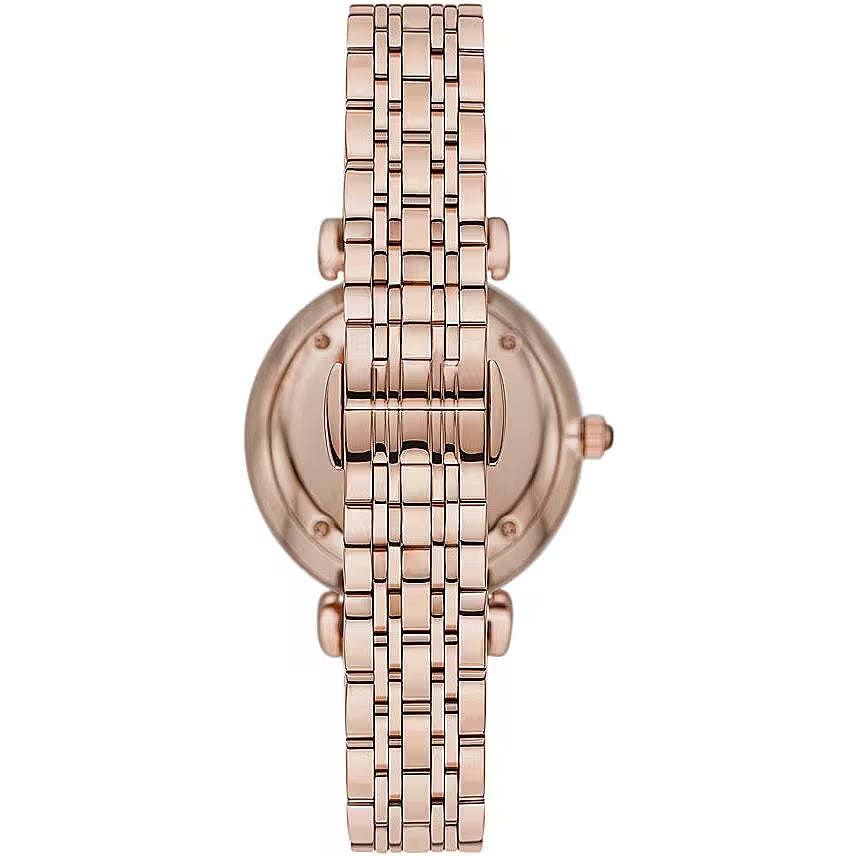 Montre Emporio Armani Gianni T-Bar rose doré