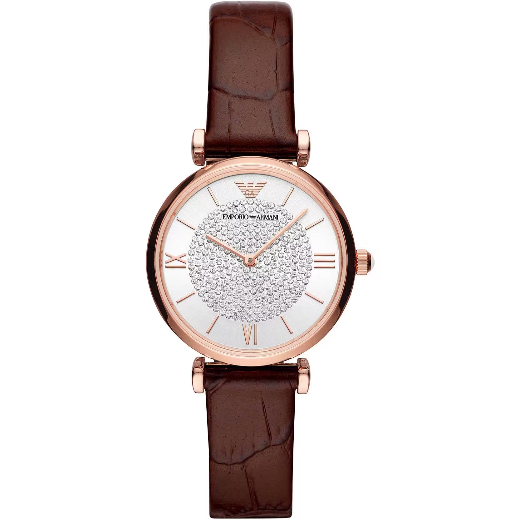 Montre Emporio Armani bordeaux