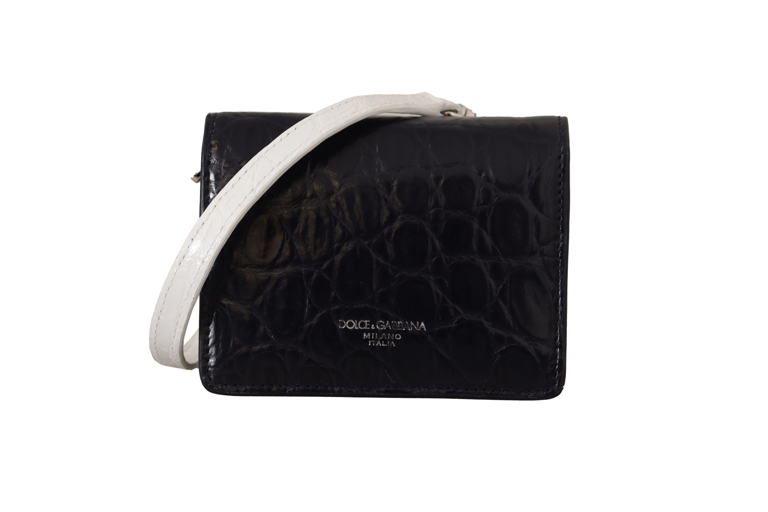Portefeuille Dolce & Gabbana bifold bleu
