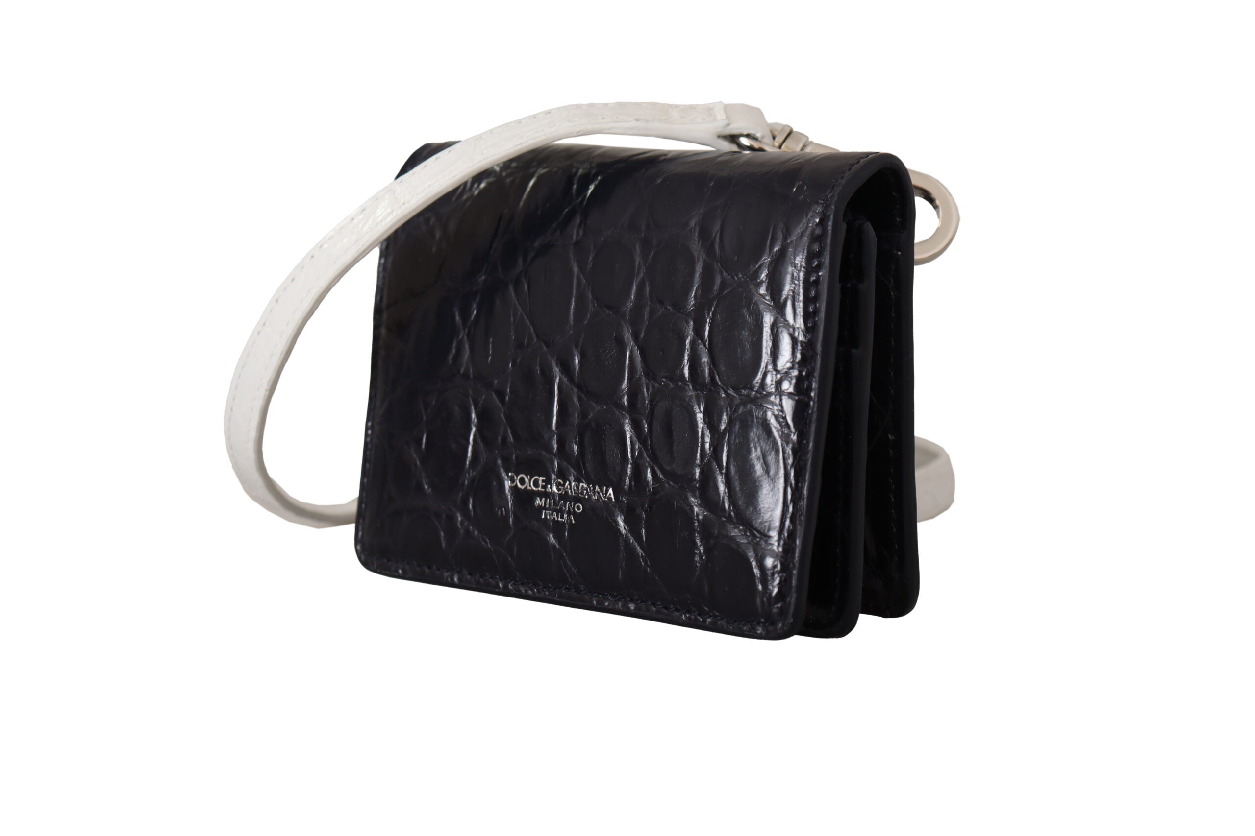 Portefeuille Dolce & Gabbana bifold bleu