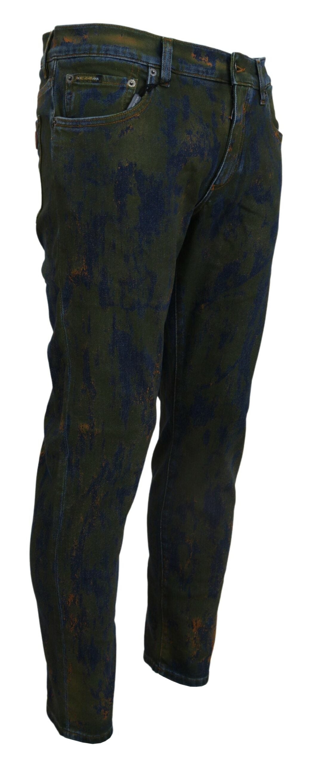 Jeans Dolce & Gabbana Skinny bleu vert