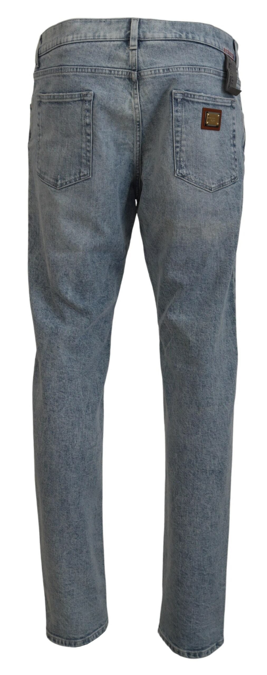 Jeans Dolce & Gabbana slim bleu clair