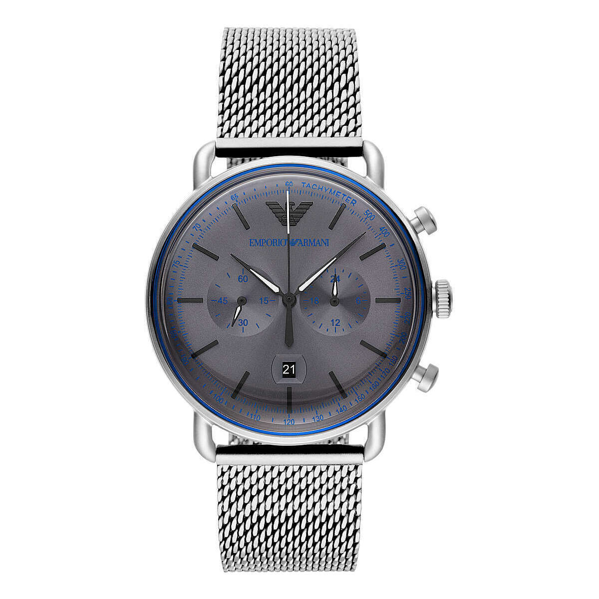 Montre Emporio Armani Chronographe grise
