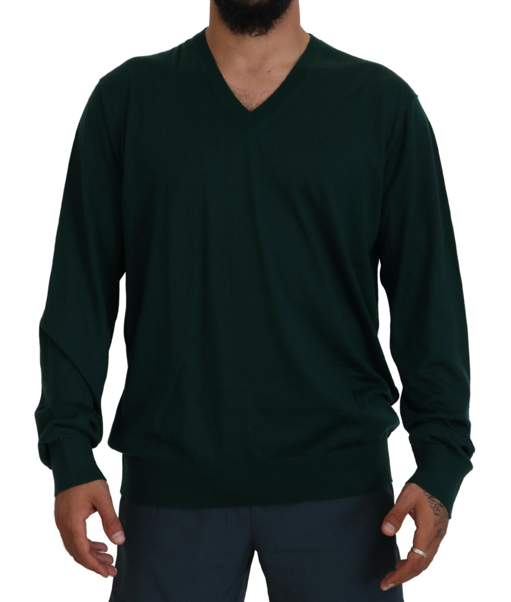 Pull DOLCE & GABBANA V-neck vert