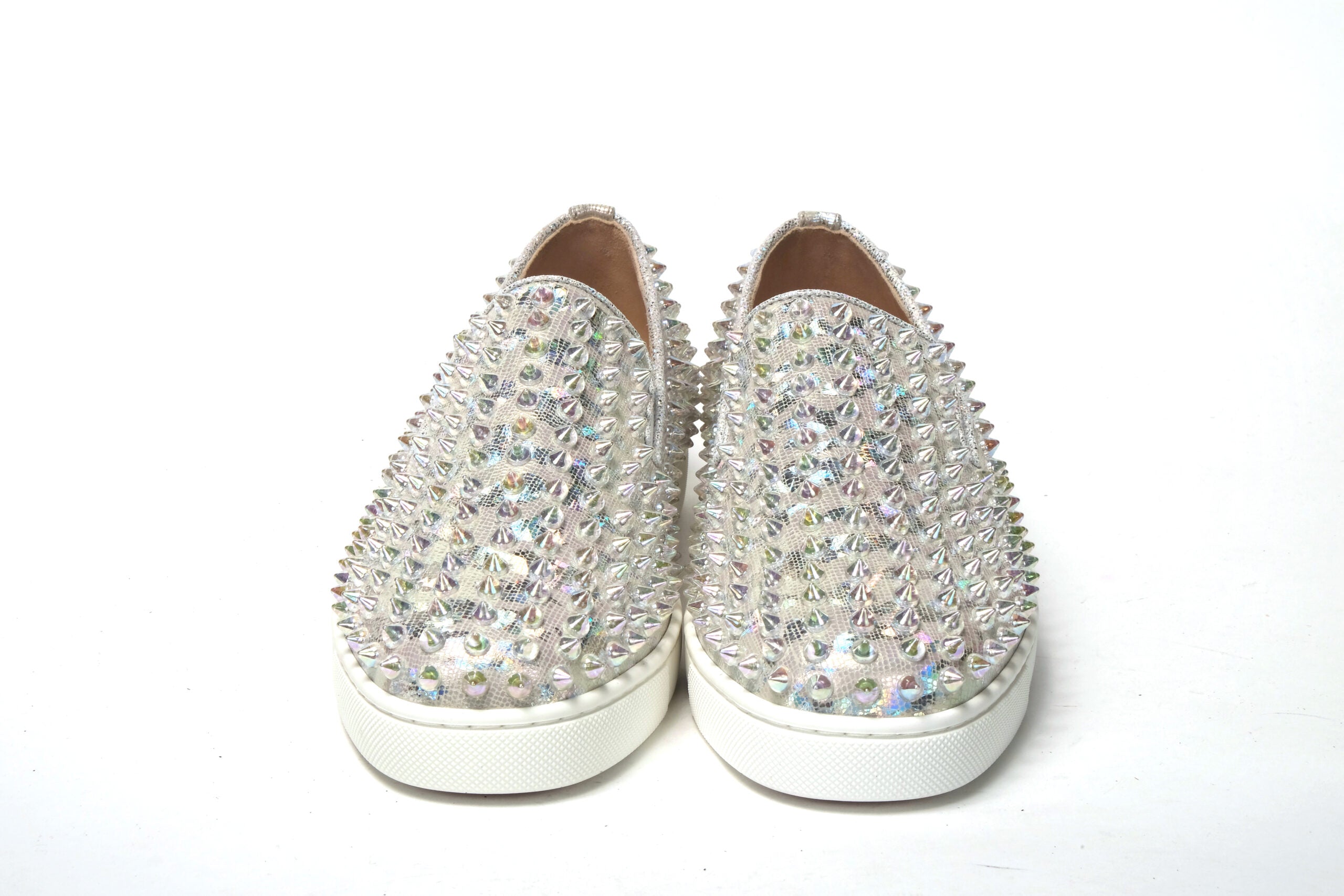 Baskets Christian Louboutin Roller Boat blanches