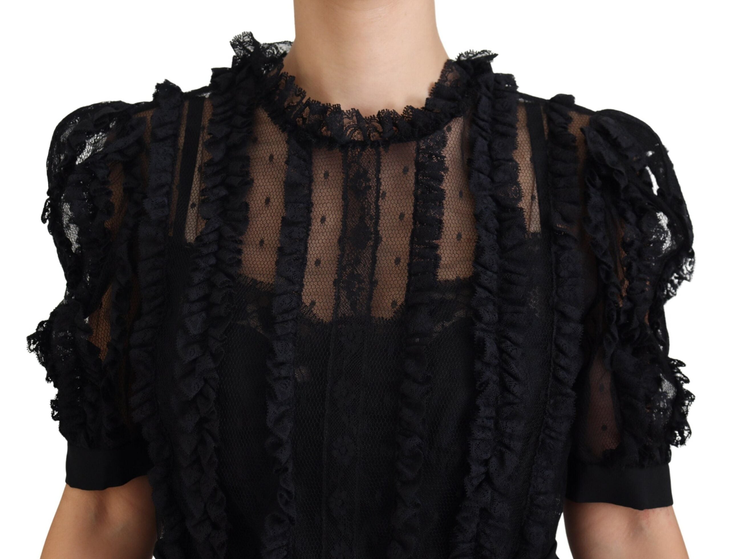 Robe DOLCE & GABBANA A-line noire Dolce & Gabbana