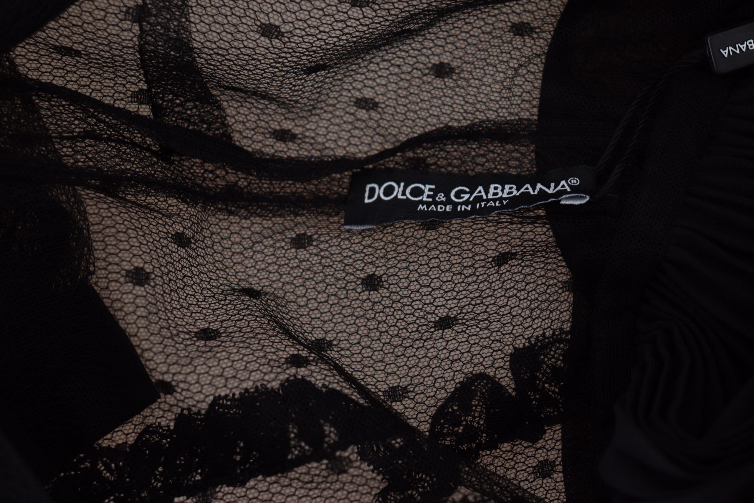 Robe DOLCE & GABBANA A-line noire Dolce & Gabbana