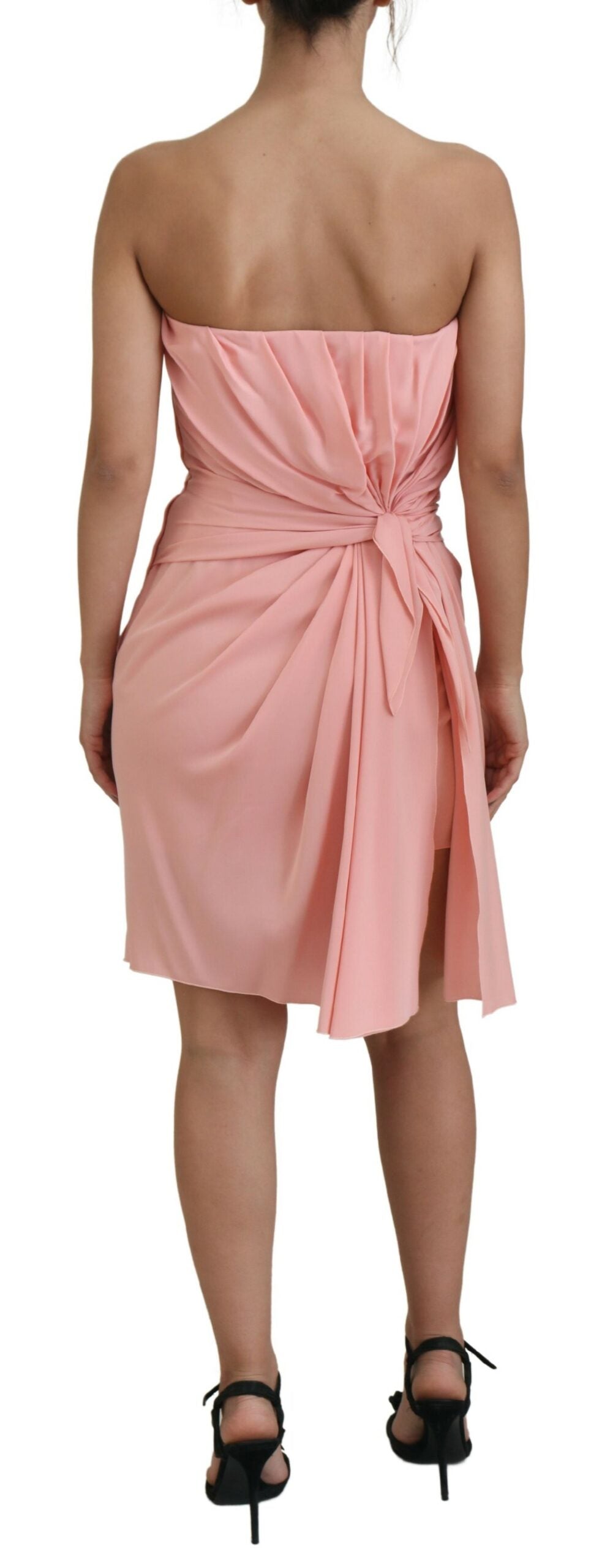 Robe DOLCE & GABBANA Midi rose Dolce & Gabbana