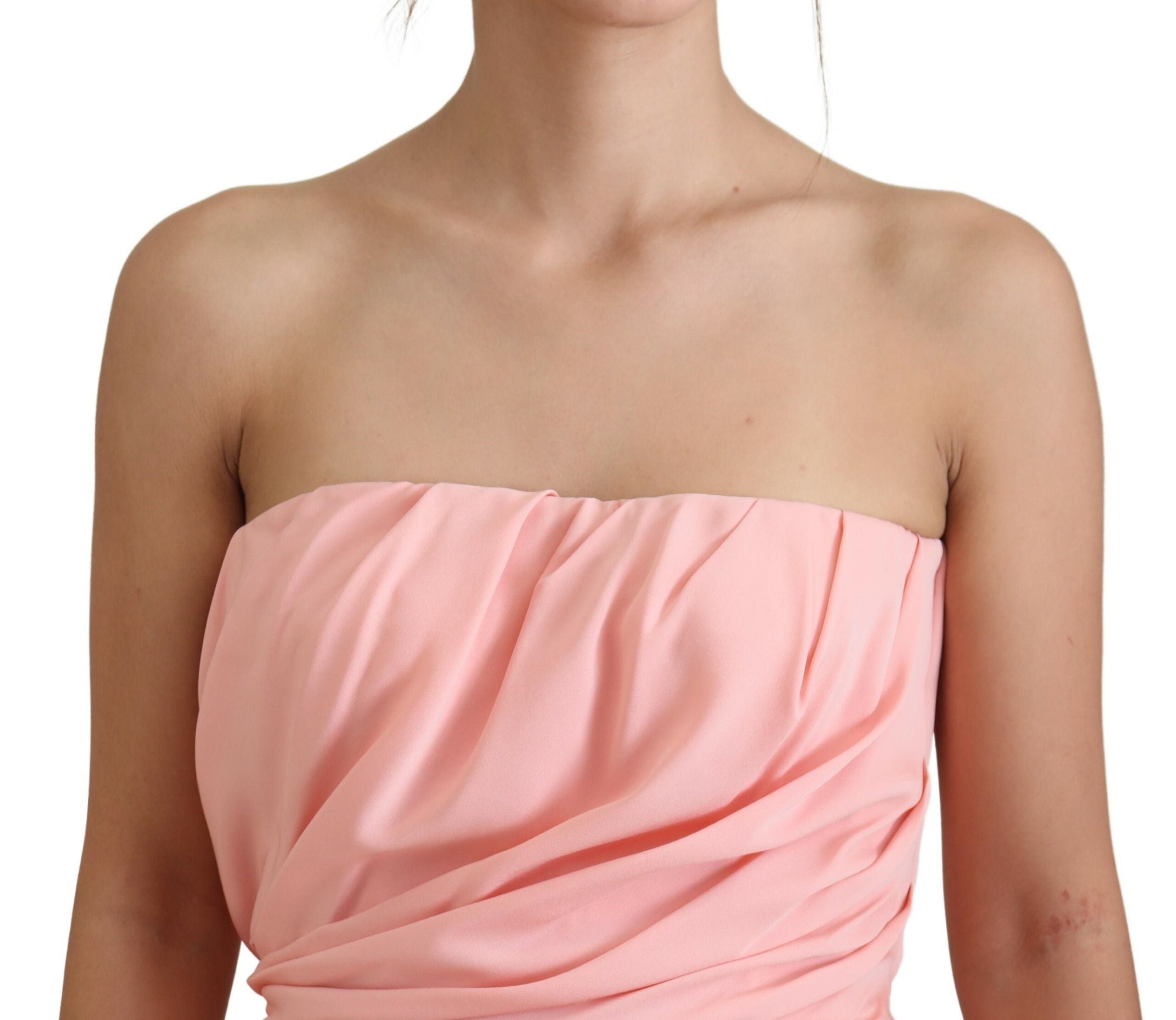 Robe DOLCE & GABBANA Midi rose Dolce & Gabbana