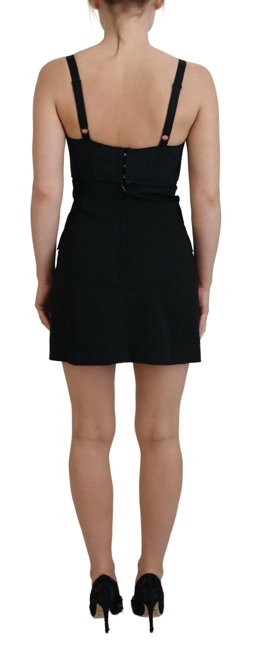 Robe DOLCE & GABBANA Sheath noire Dolce & Gabbana