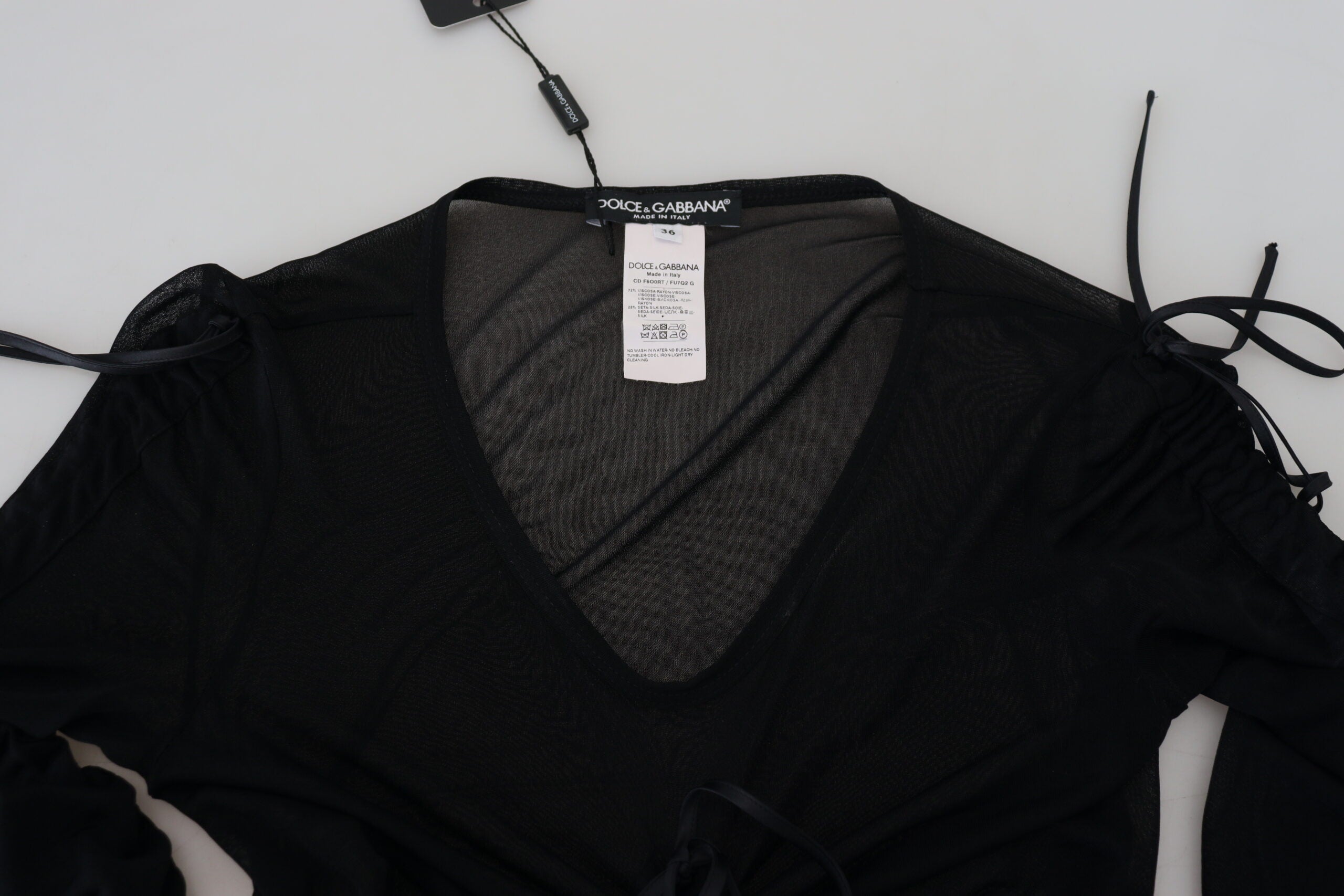 Robe midi Dolce & Gabbana noire Dolce & Gabbana