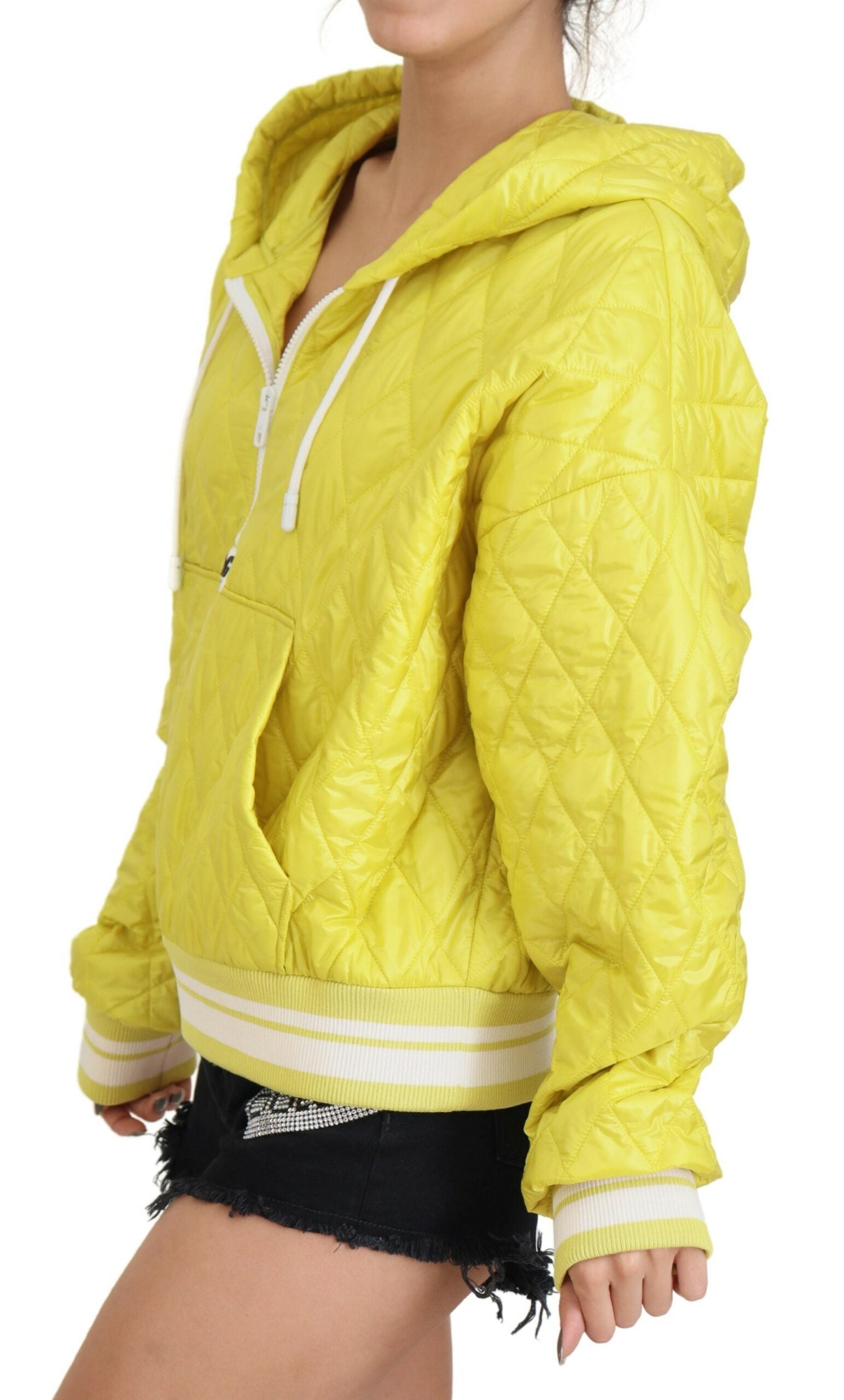 Veste Dolce & Gabbana à capuche jaune