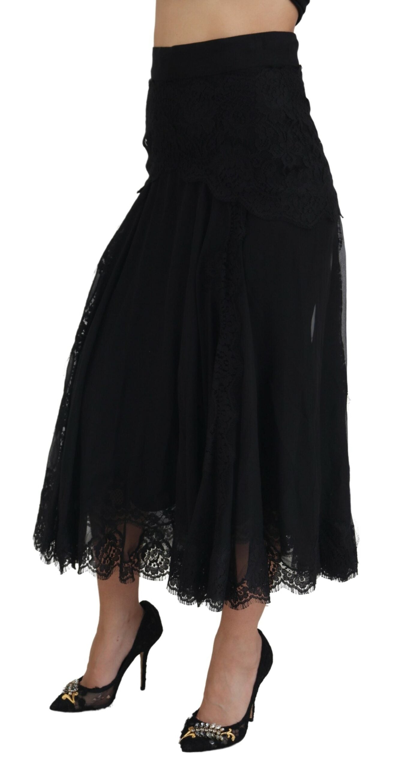Jupe Dolce & Gabbana midi noire