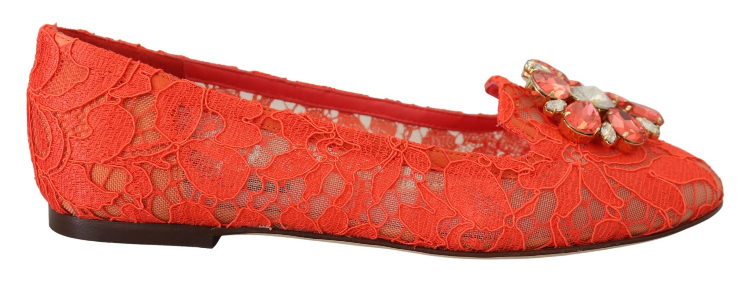 Flaquettes Dolce & Gabbana Vally rouges
