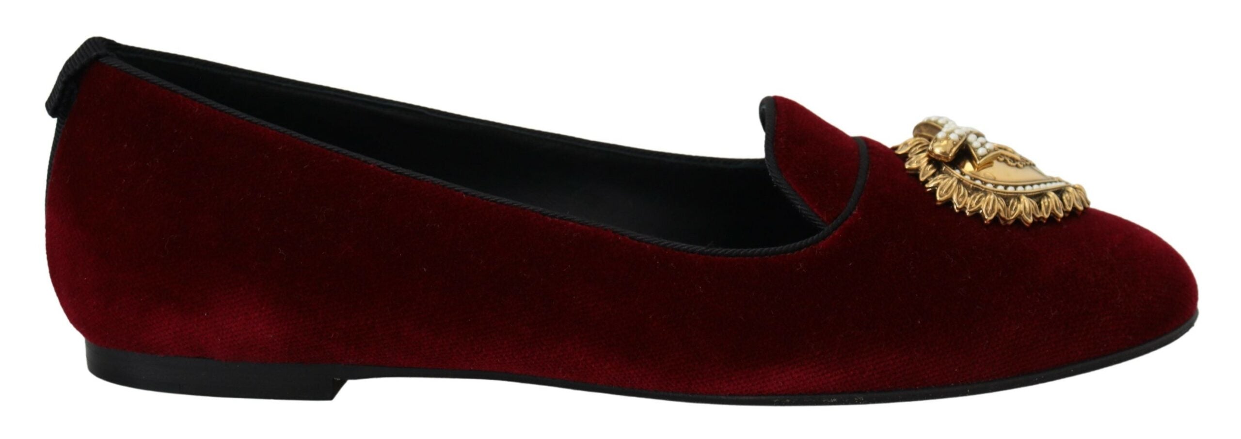 Loafers Dolce & Gabbana bordeaux
