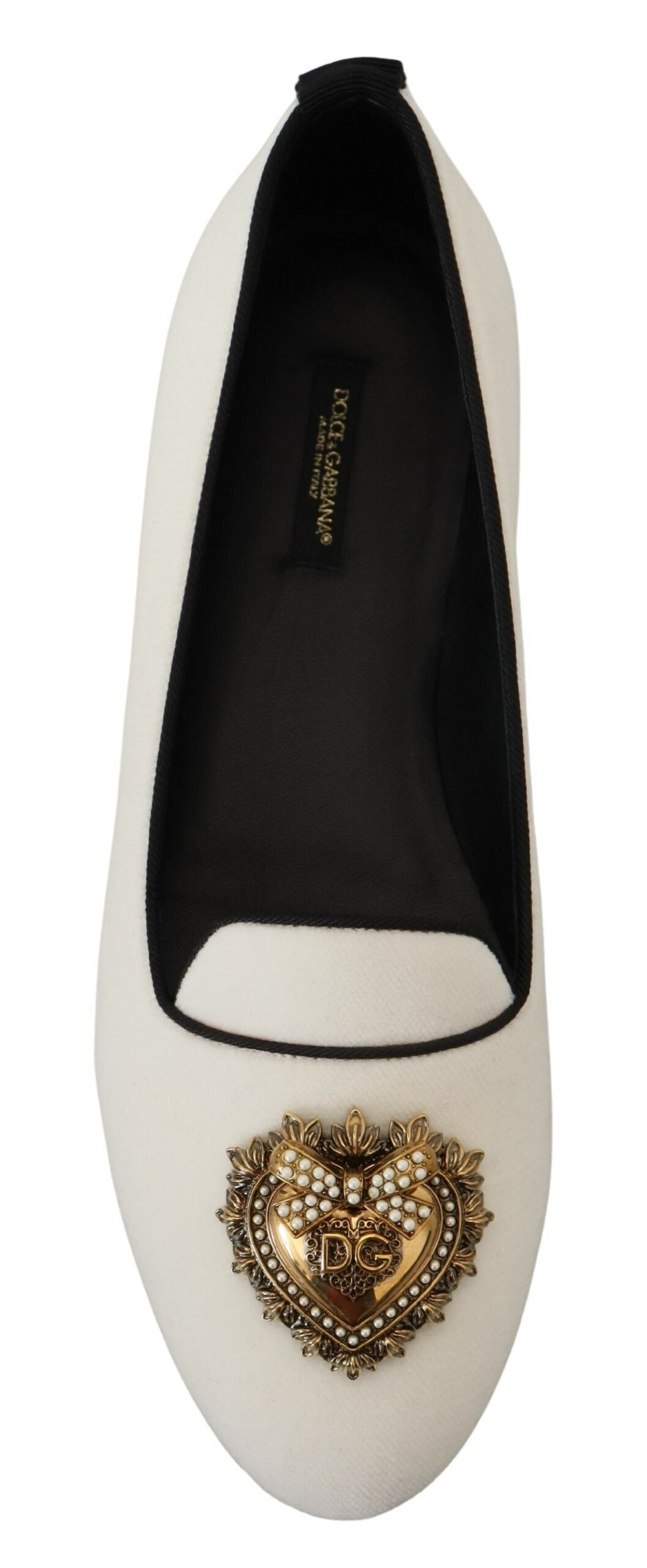 Loafers Dolce & Gabbana blancs