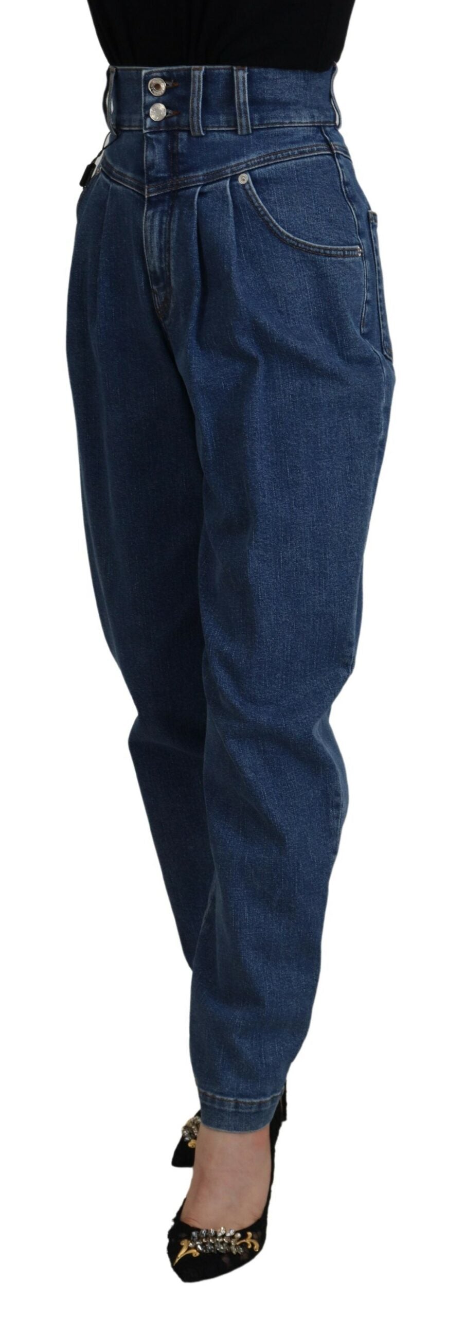 Jeans Dolce & Gabbana haute taille bleus