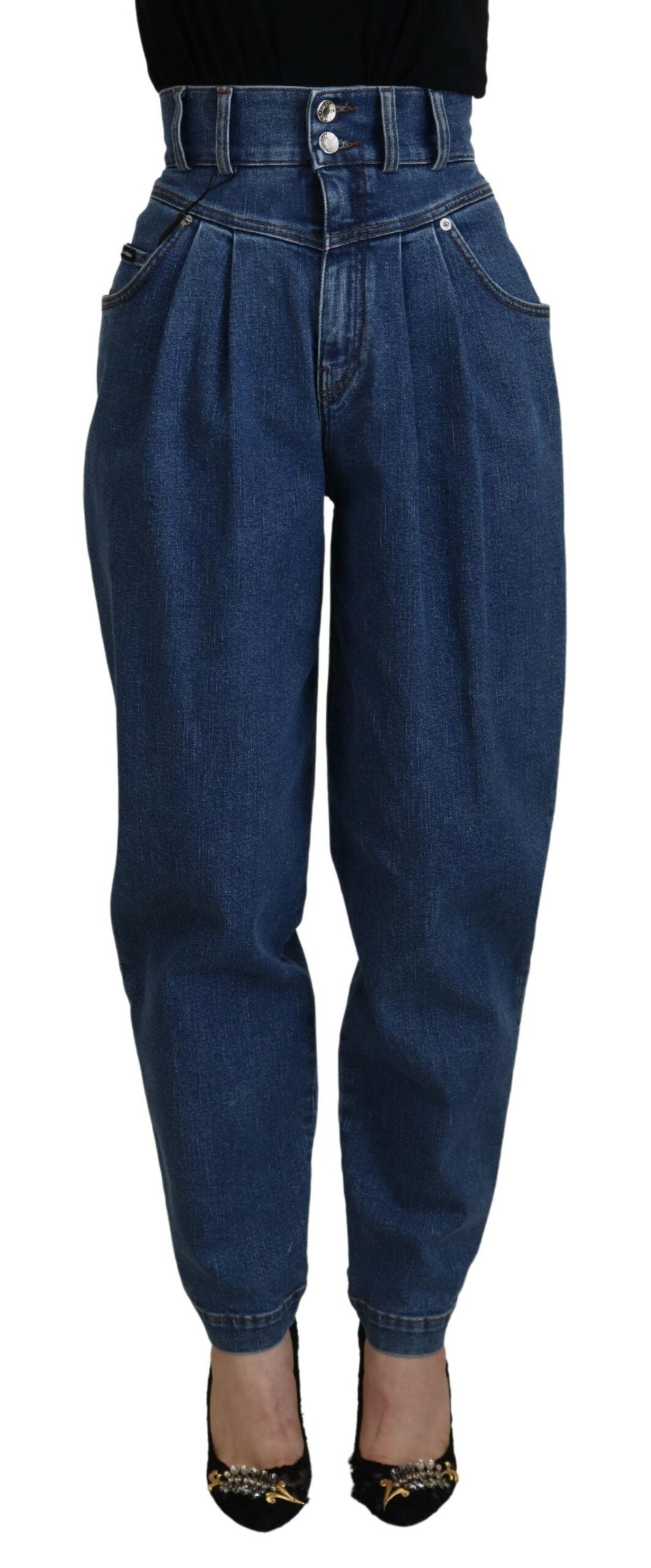 Jeans Dolce & Gabbana haute taille bleus