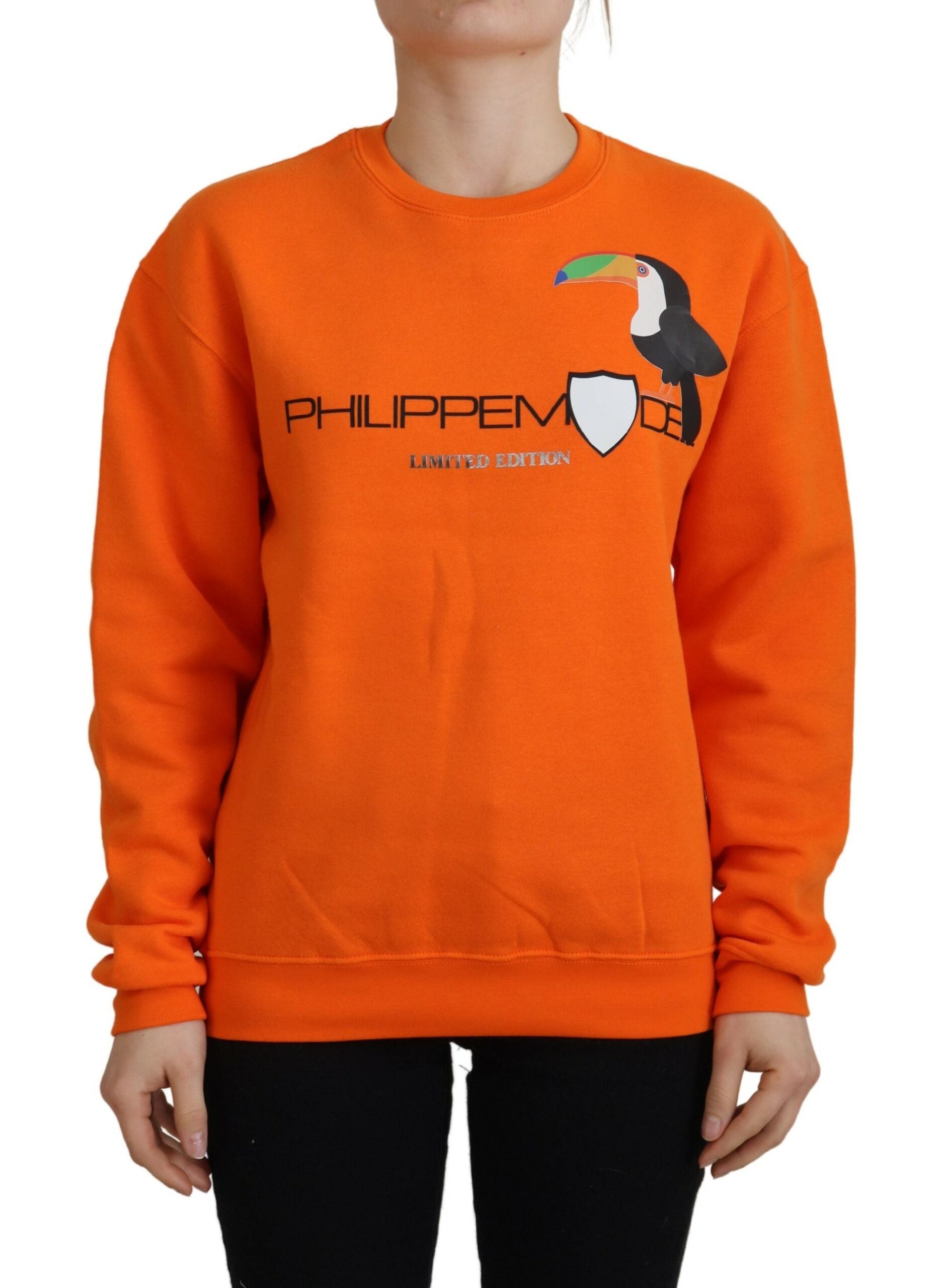 Pull Philippe Model imprimé orange