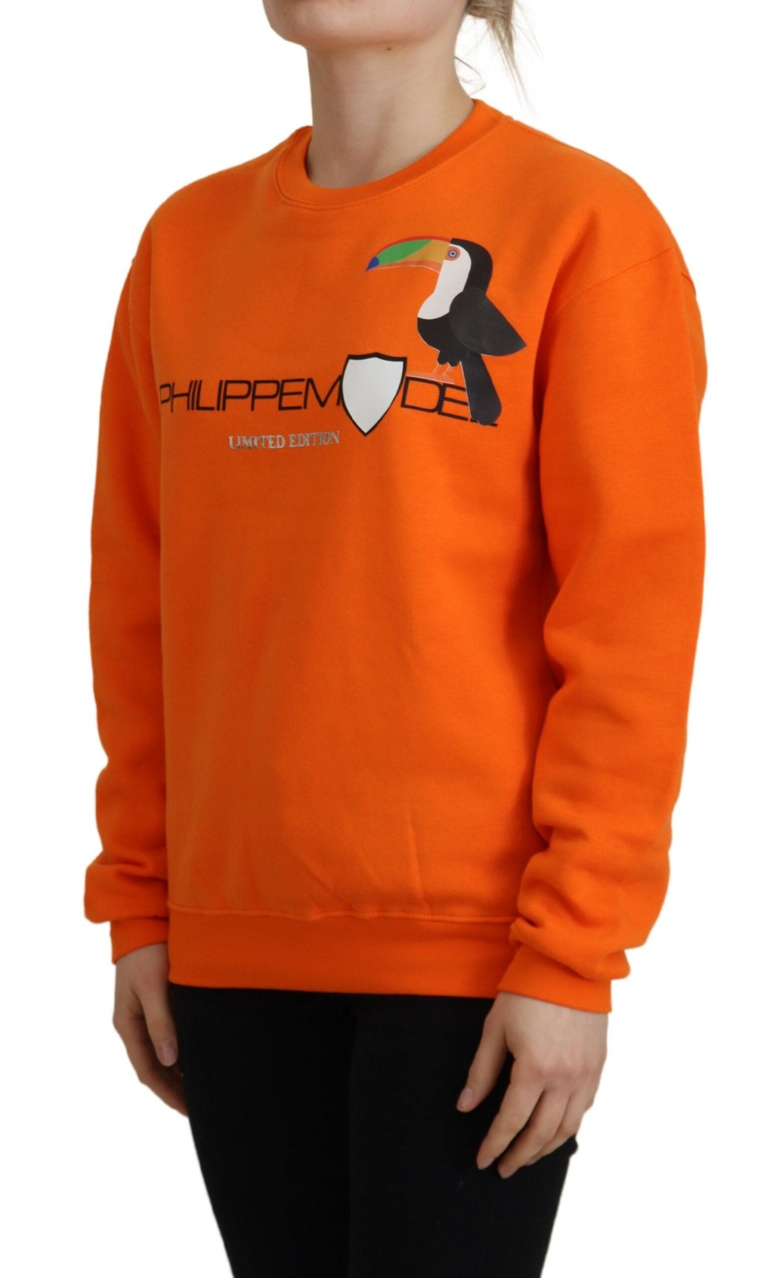 Pull Philippe Model imprimé orange