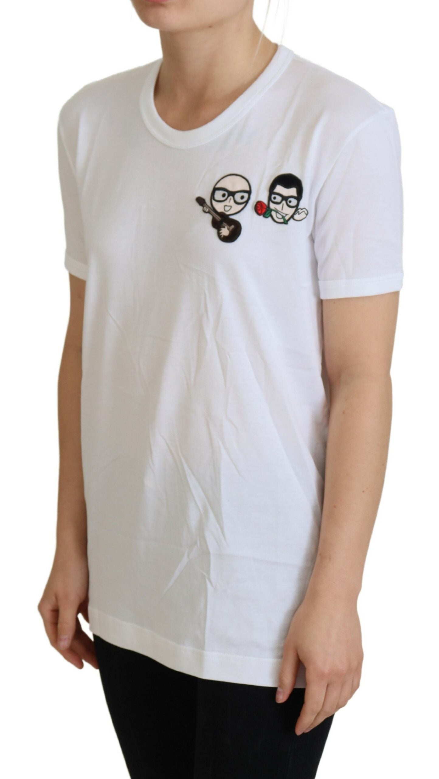 T-shirt Dolce & Gabbana Crewneck blanc