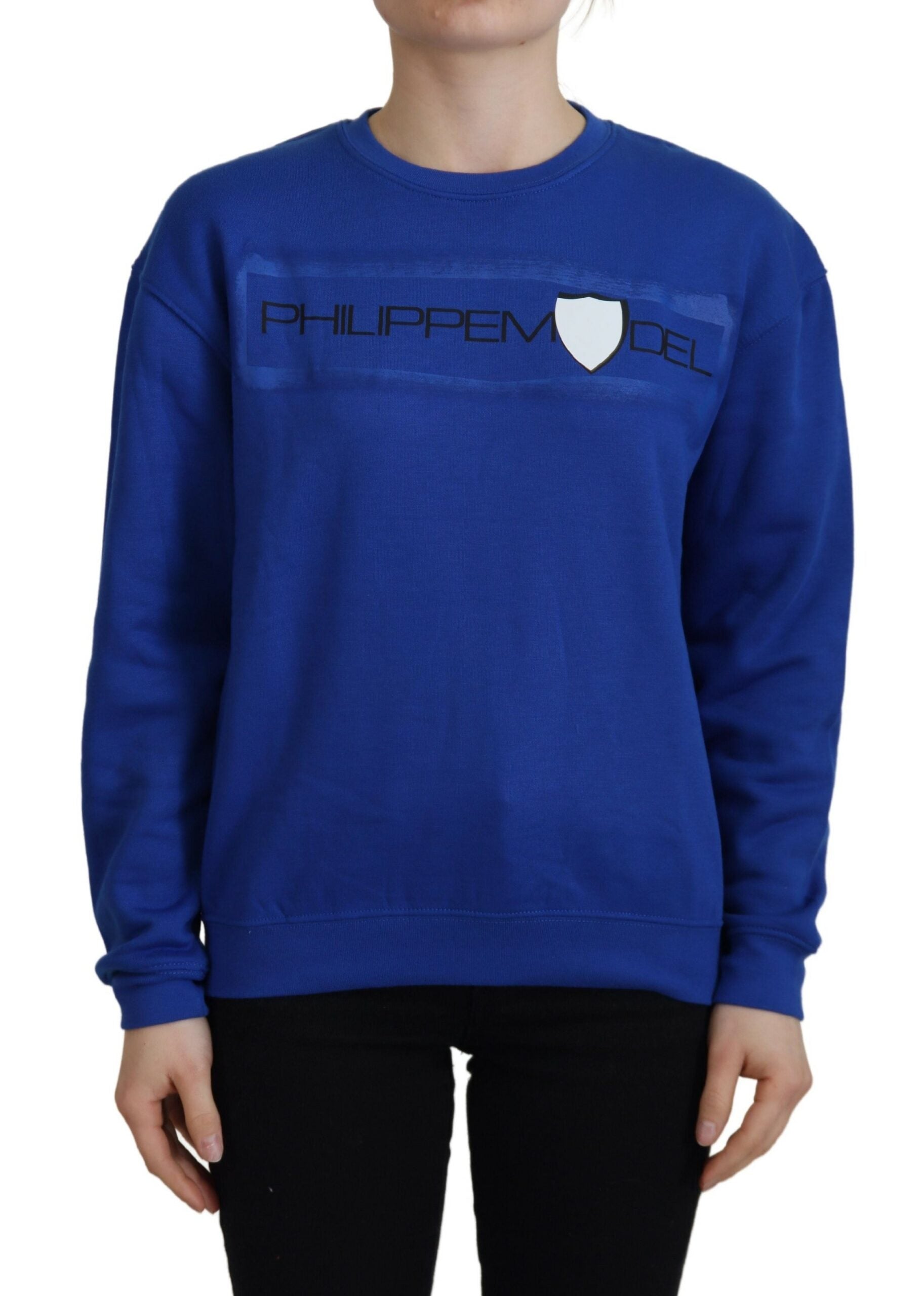Pull Philippe Model bleu imprimé