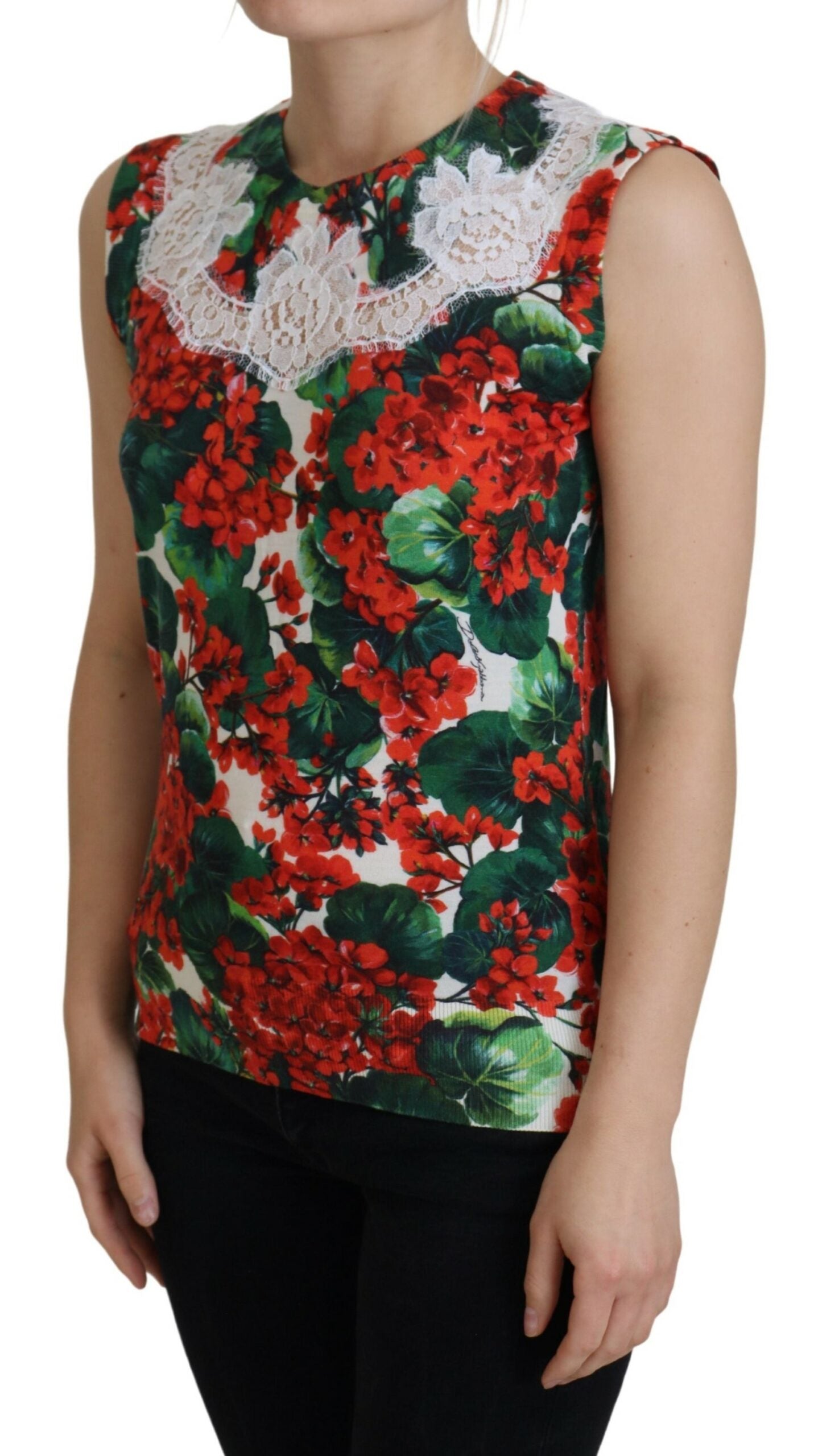 Débardeur Dolce & Gabbana floral multicolore
