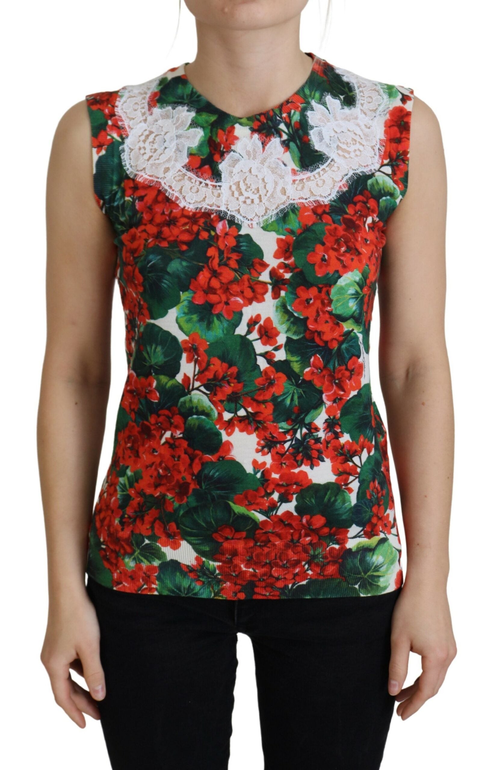 Débardeur Dolce & Gabbana floral multicolore