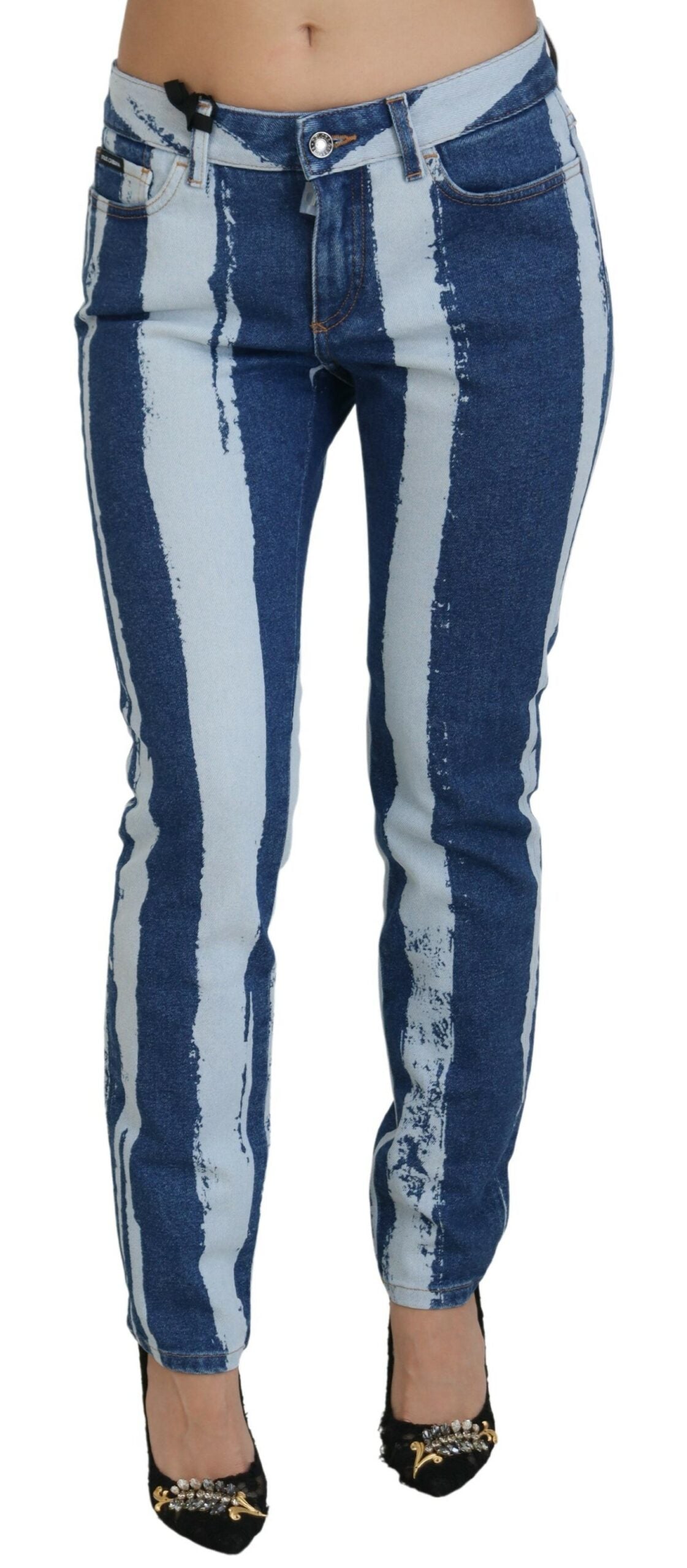 Jeans Dolce & Gabbana bleu rayé