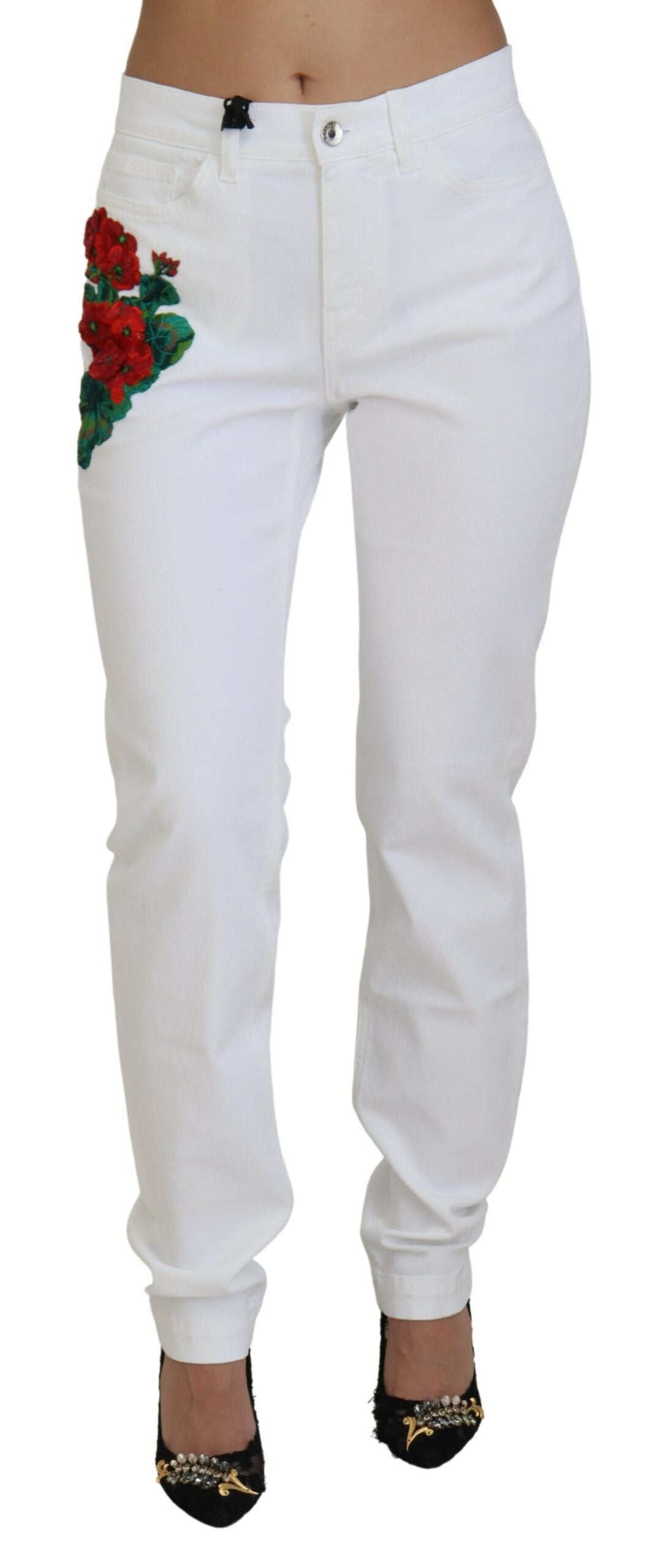 Jeans Dolce & Gabbana blancs
