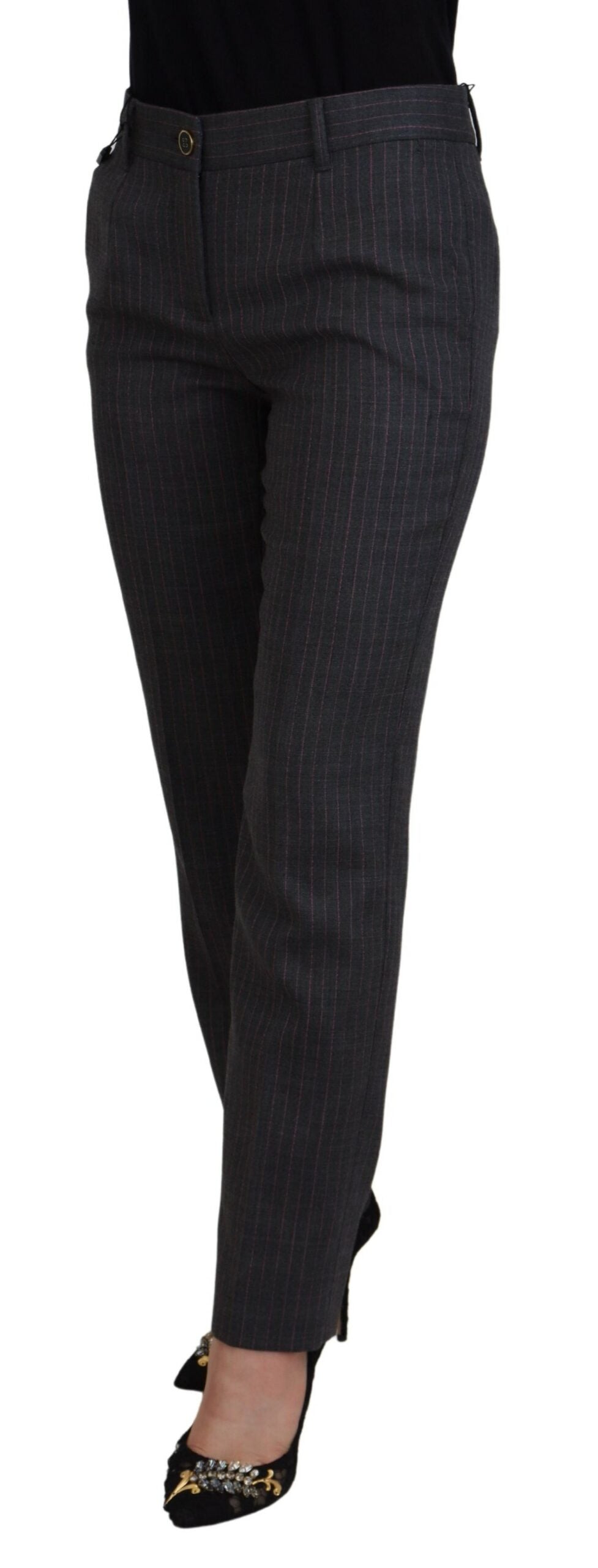 Pantalons Dolce & Gabbana à rayures grises