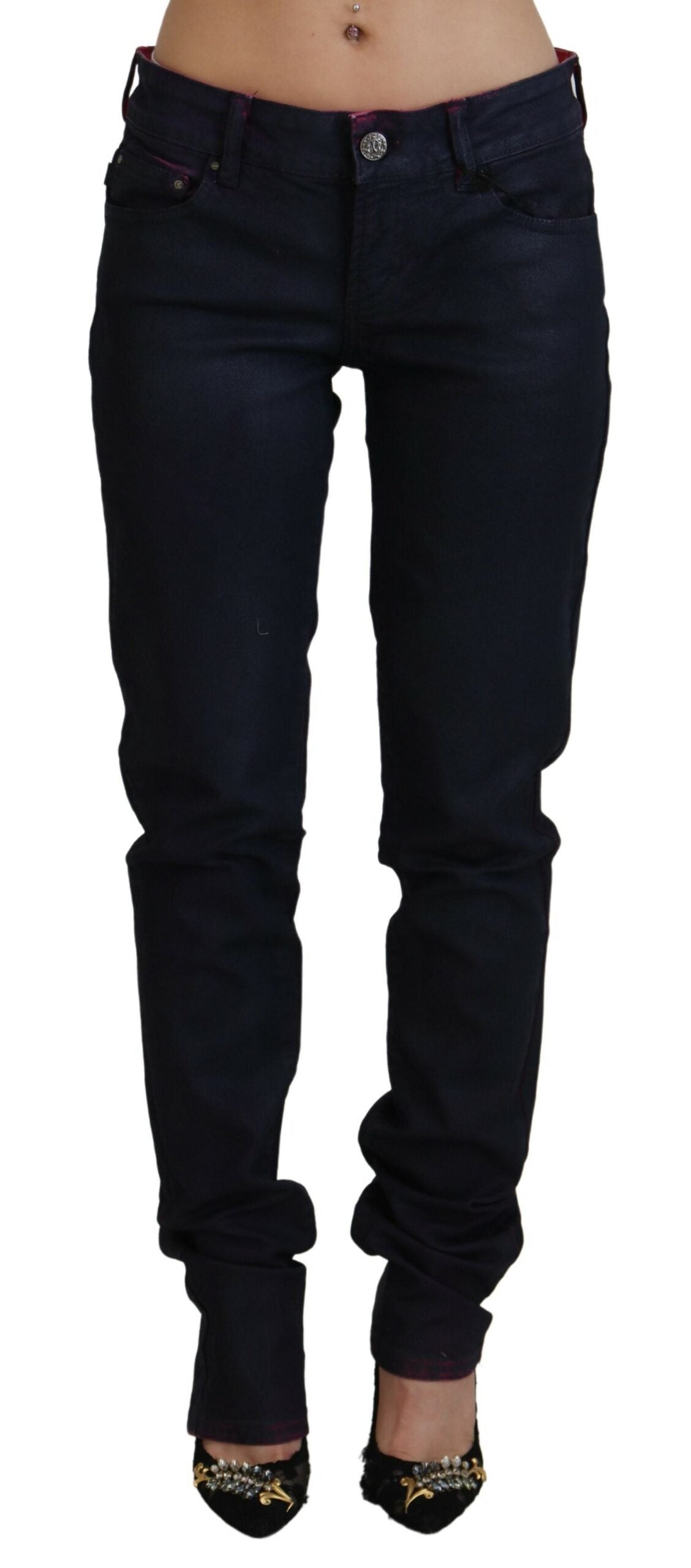 Pantalon Just Cavalli bas taille noir