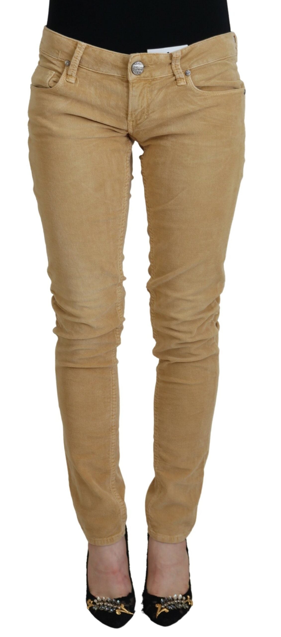 Pantalon ACHT Low Waist marron