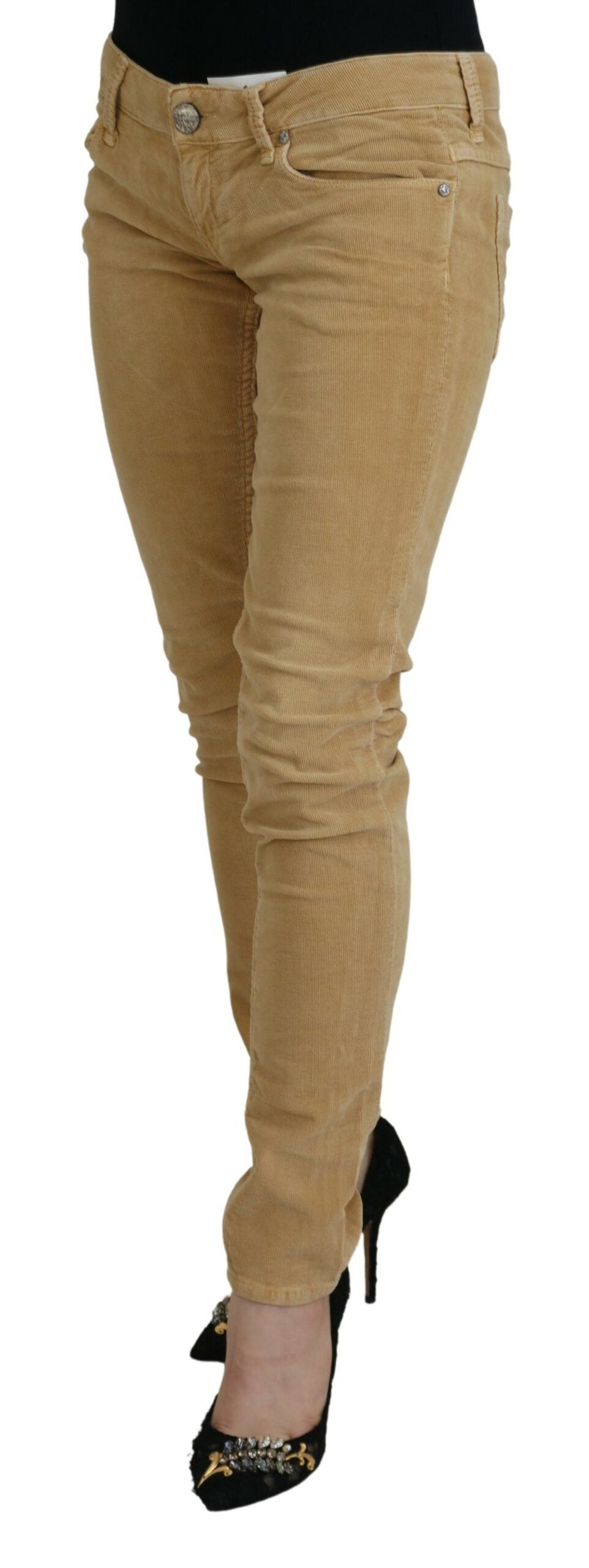 Pantalon ACHT Low Waist marron