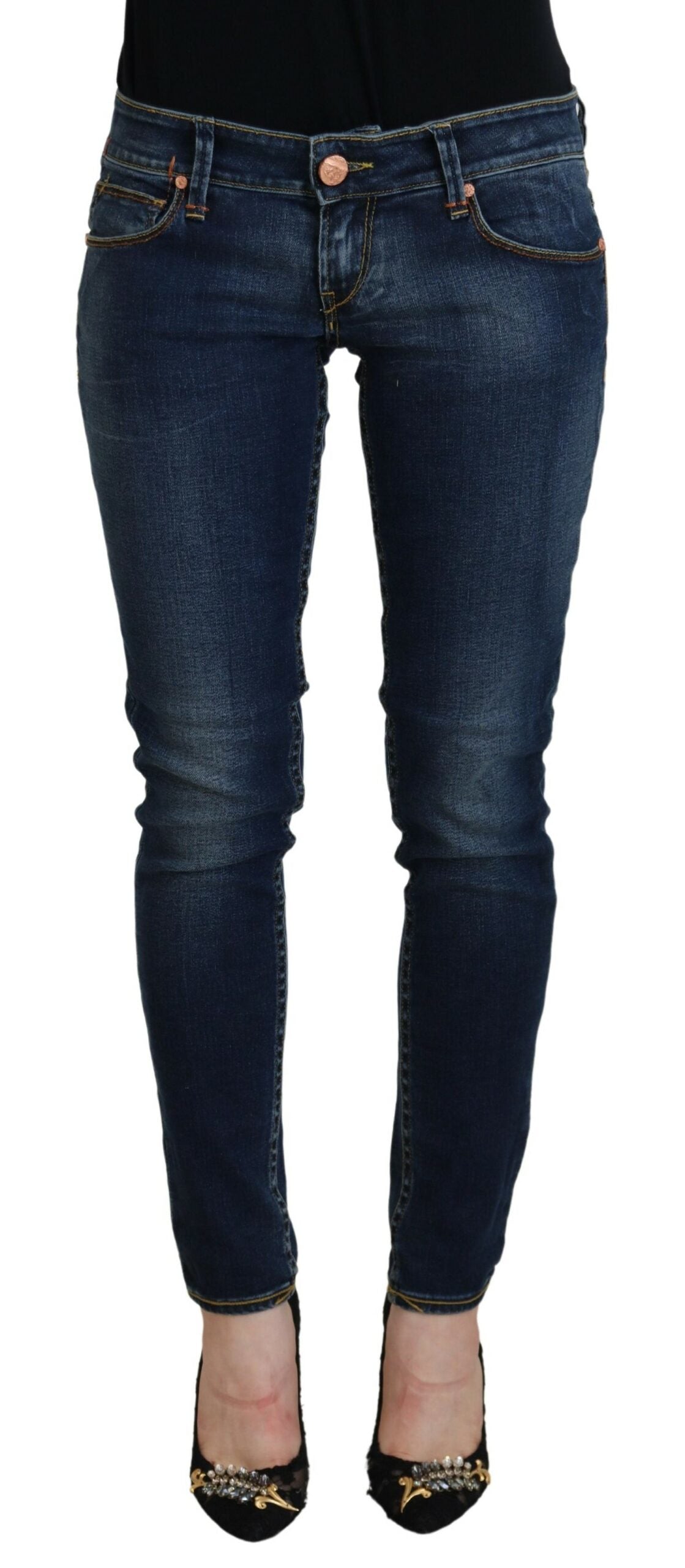 Jean ACHT skinny bleu