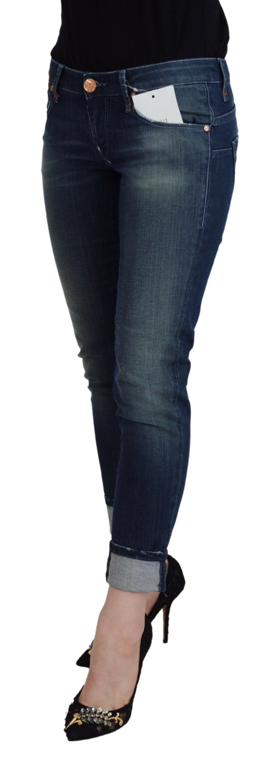 Jean Acht Slim Fit bleu