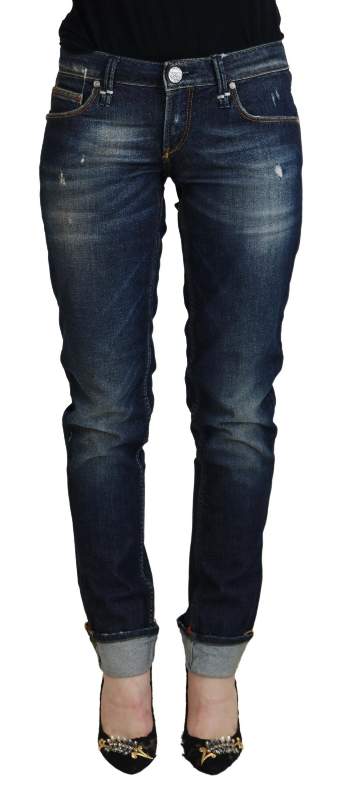 Jean Acht Slim Fit bleu