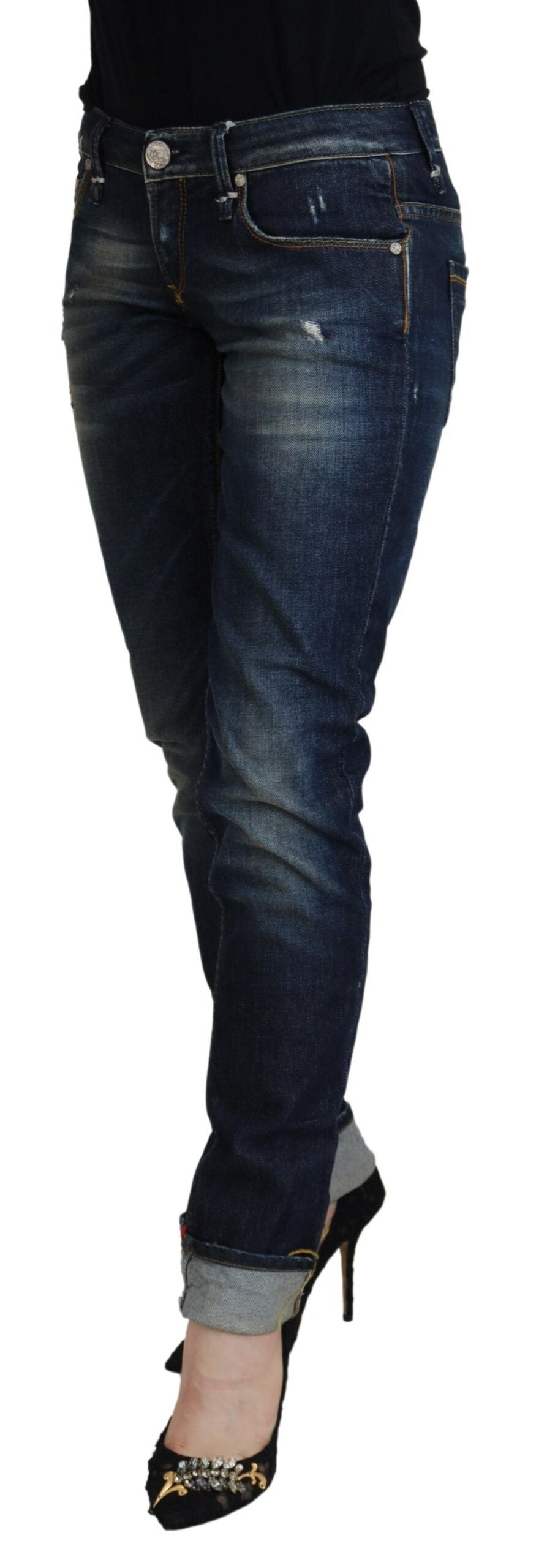 Jean Acht Slim Fit bleu