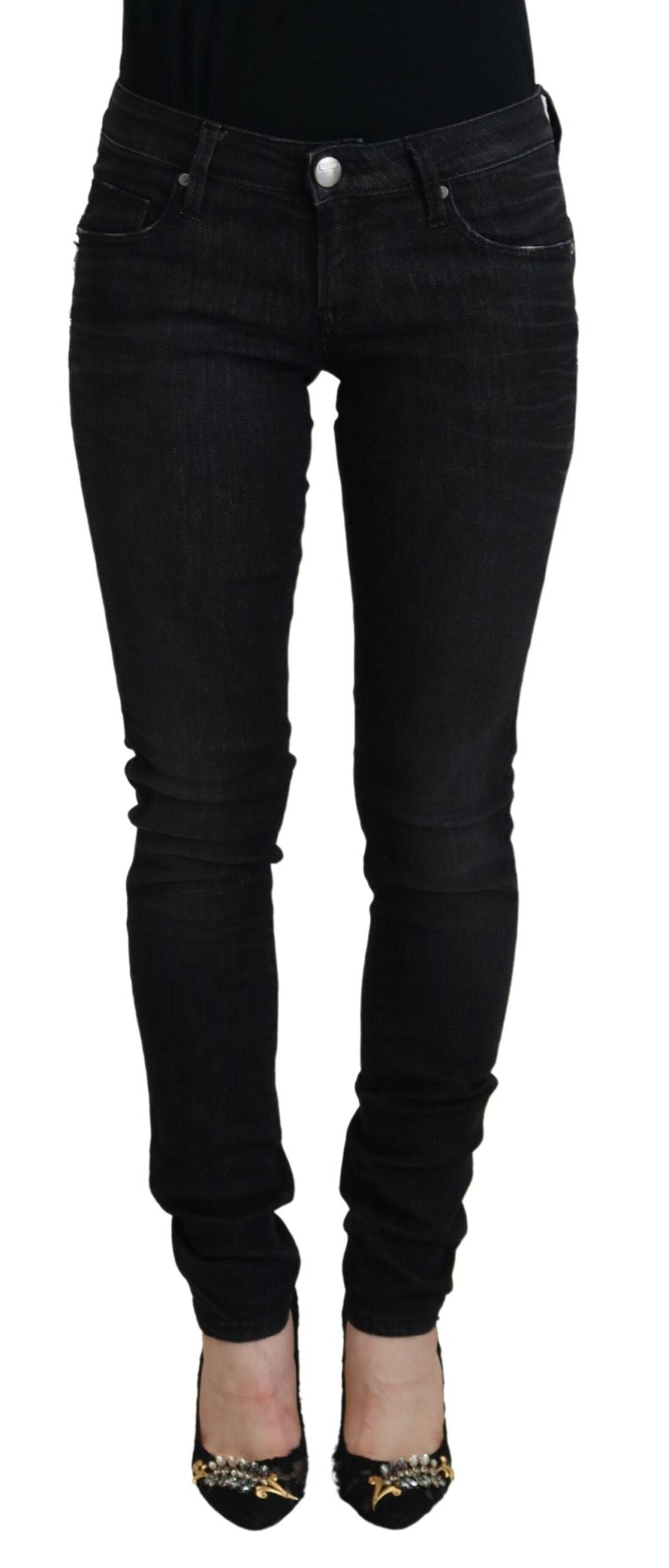 Pantalon ACHT Slim Fit noir