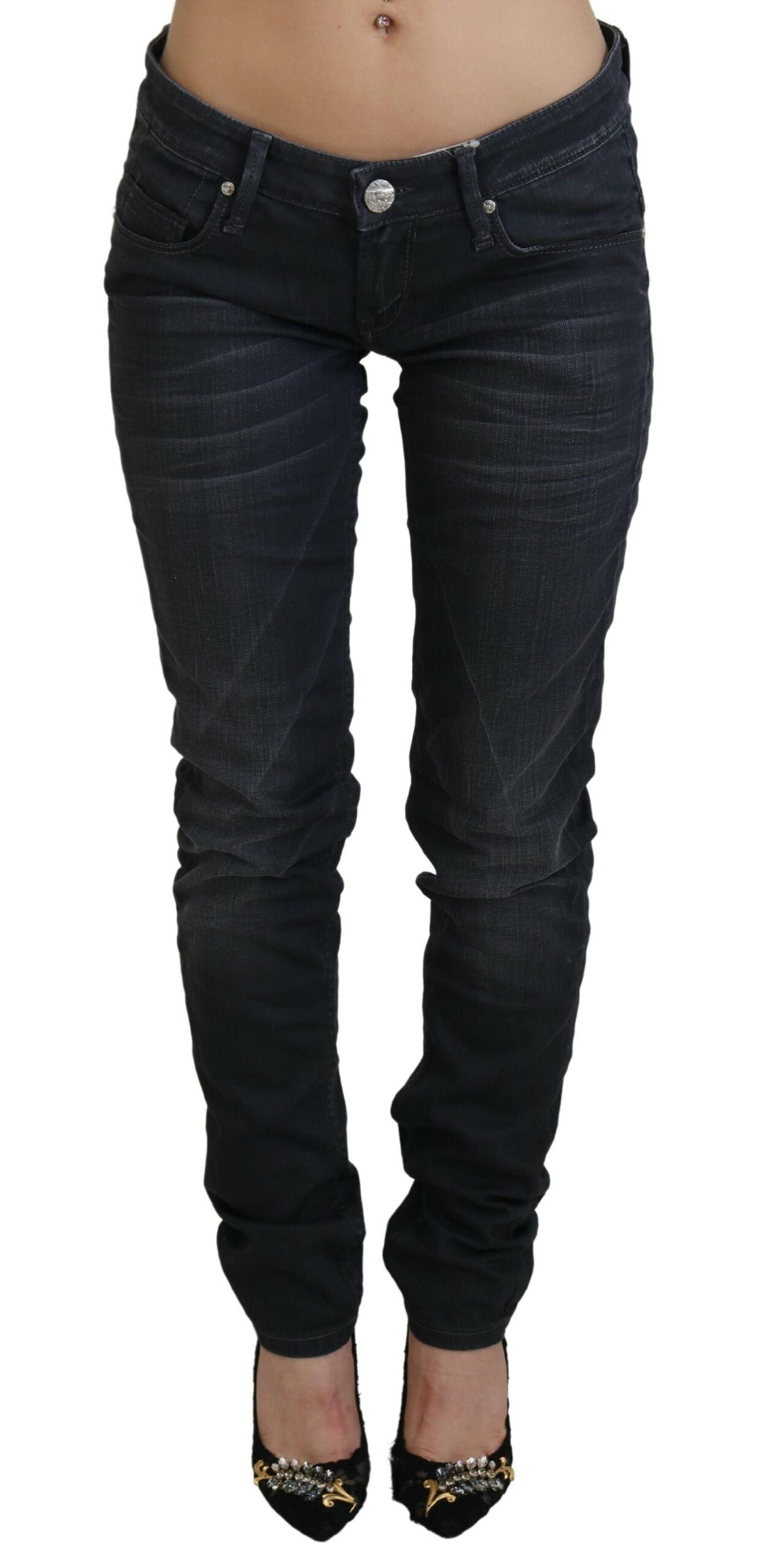 Jeans Acht Low Waist noirs