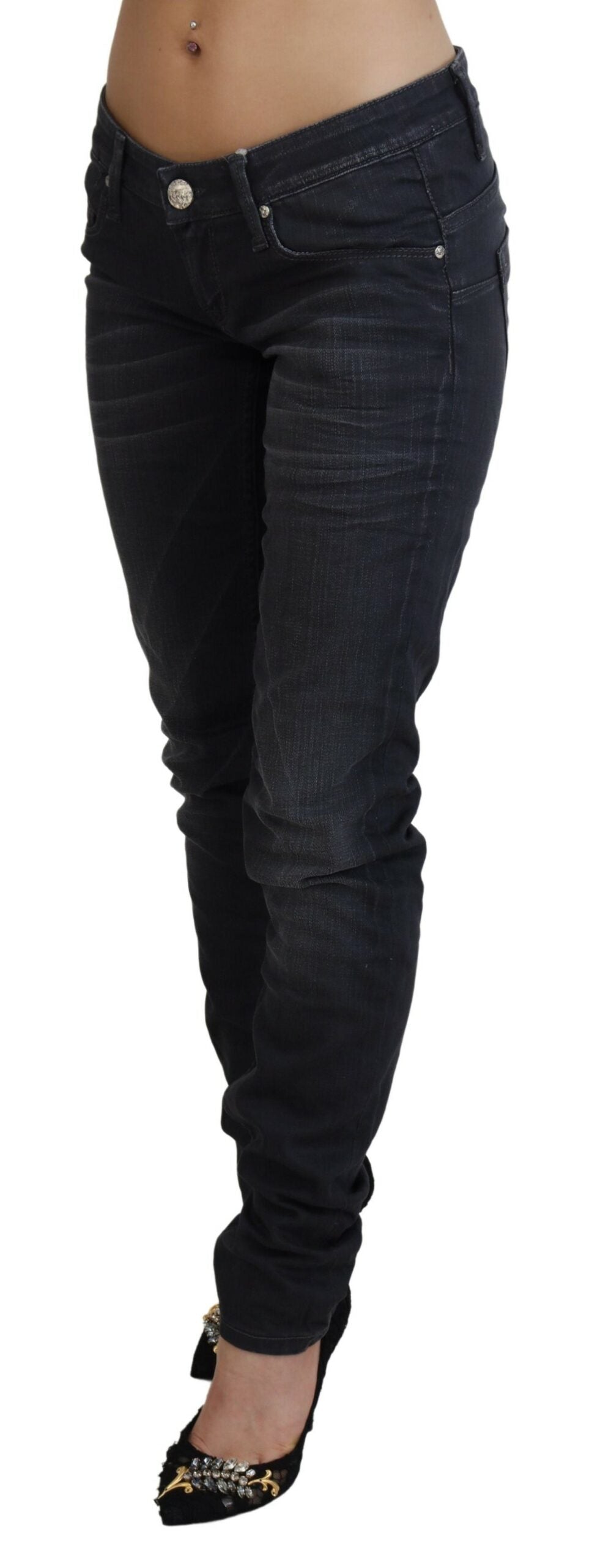 Jeans Acht Low Waist noirs