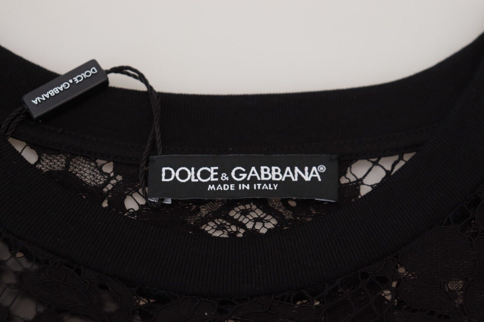Robe Dolce & Gabbana Shift noire Dolce & Gabbana