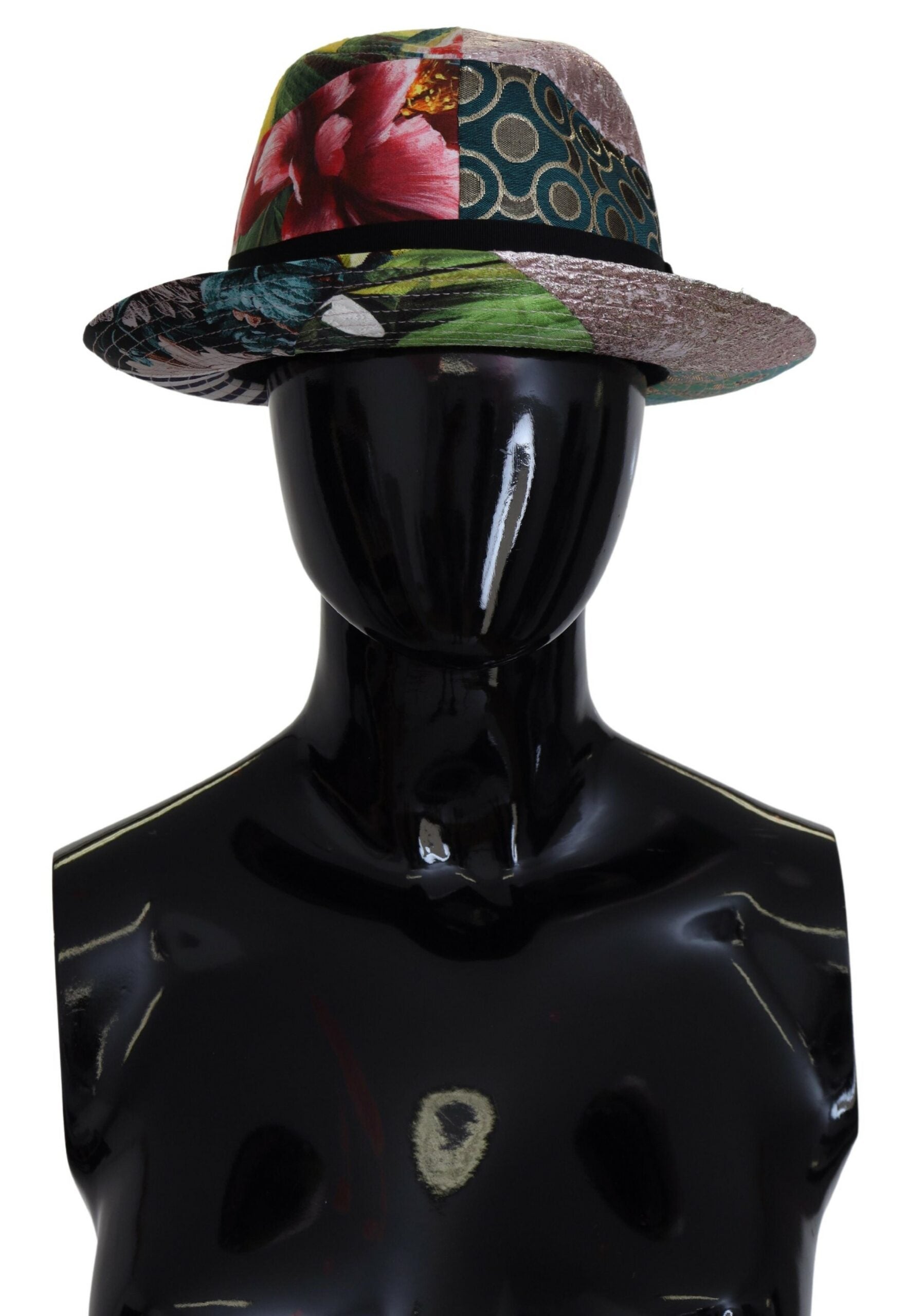 Chapeau fedora Dolce & Gabbana multicolore