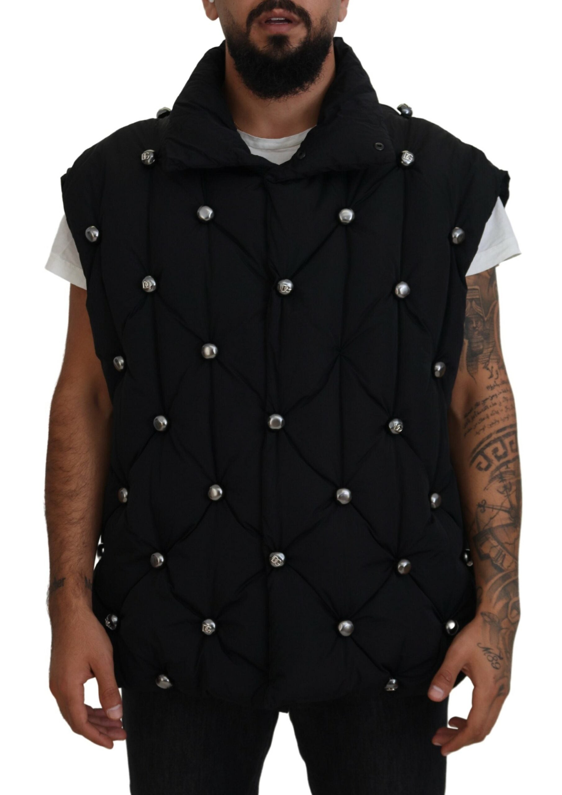 Veste sans manches Dolce & Gabbana noire