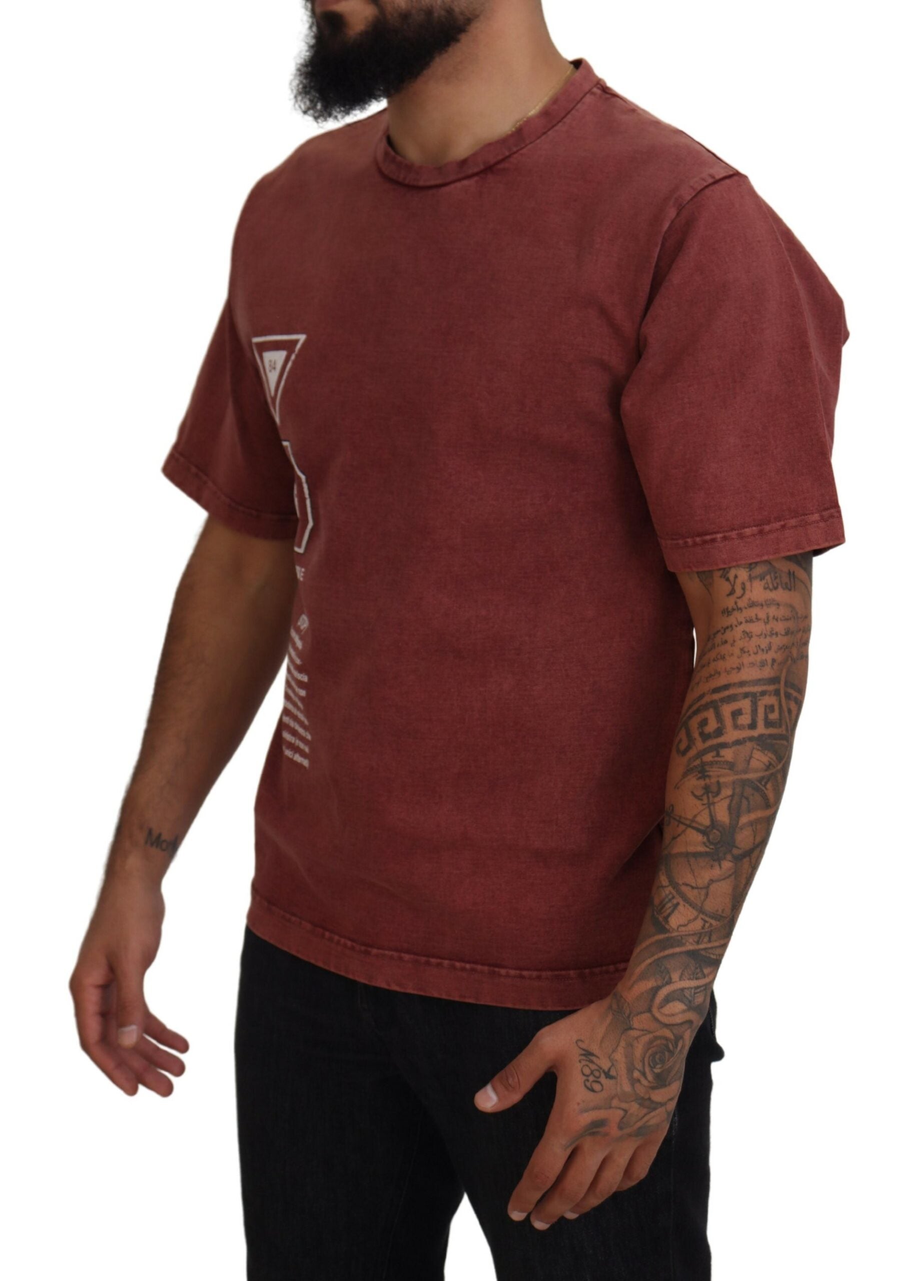 T-shirt Dolce & Gabbana maroon