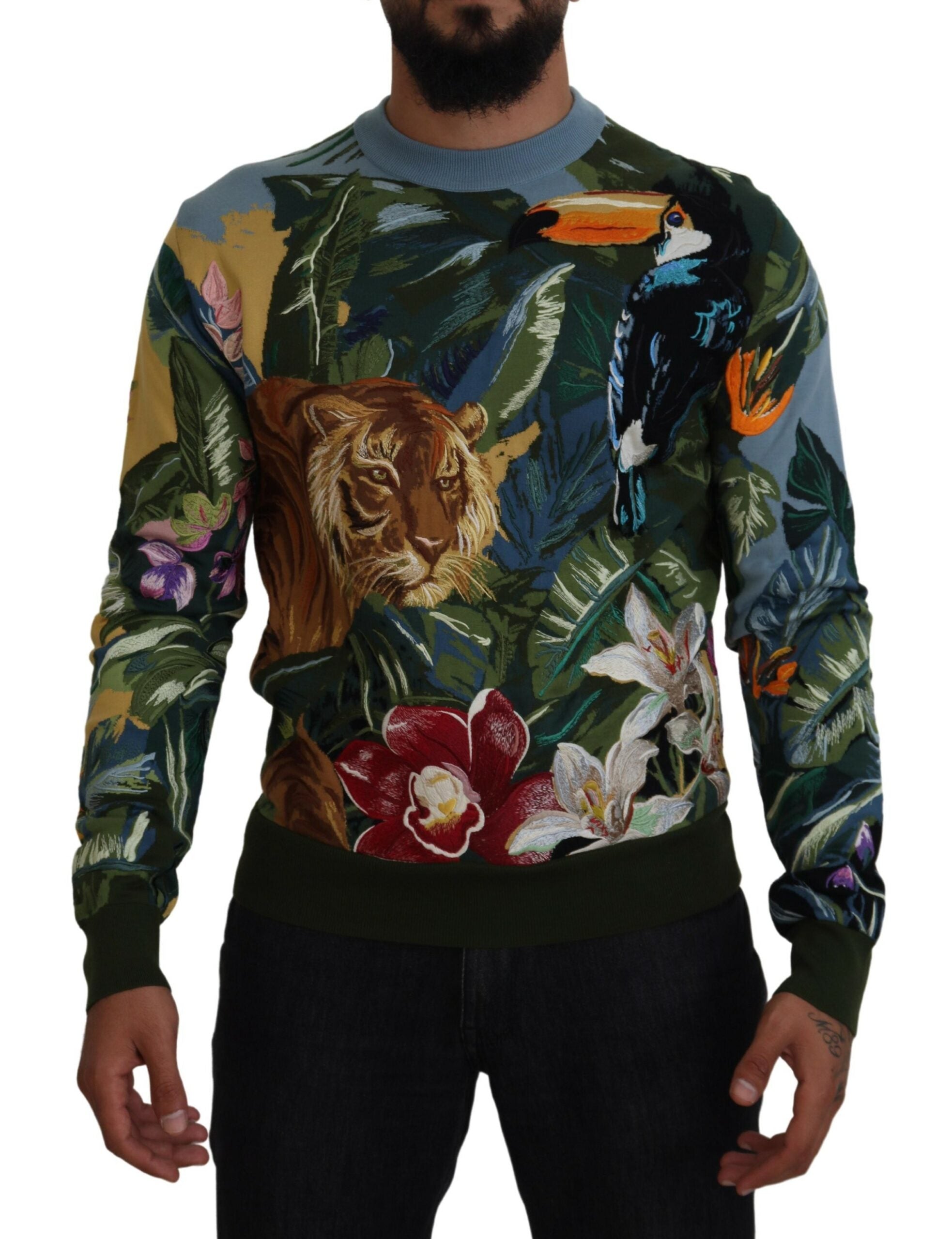 Pull Dolce & Gabbana multicolor jungle