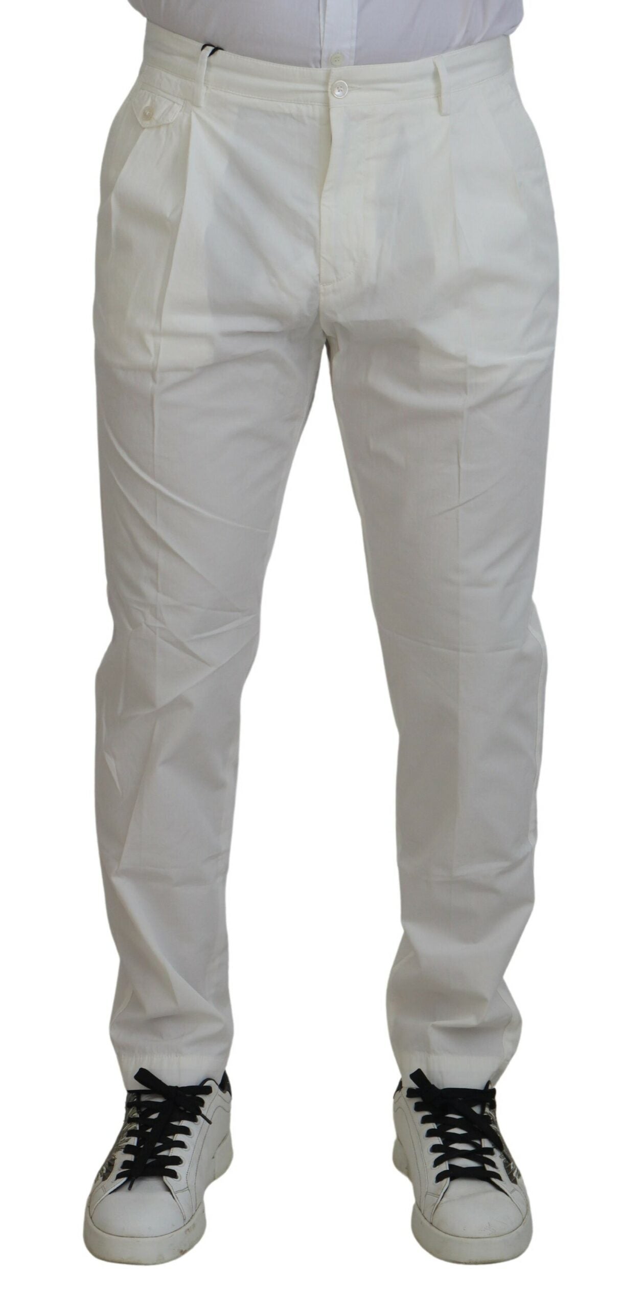 Pantalon Dolce & Gabbana Chino blanc