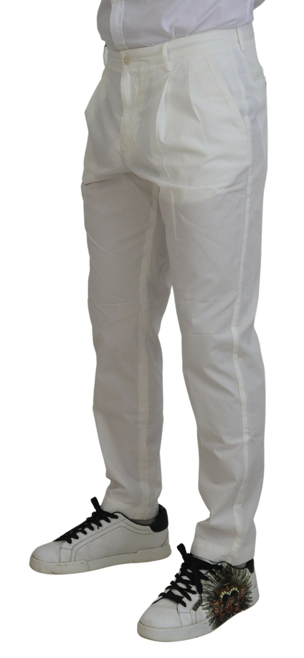 Pantalon Dolce & Gabbana Chino blanc